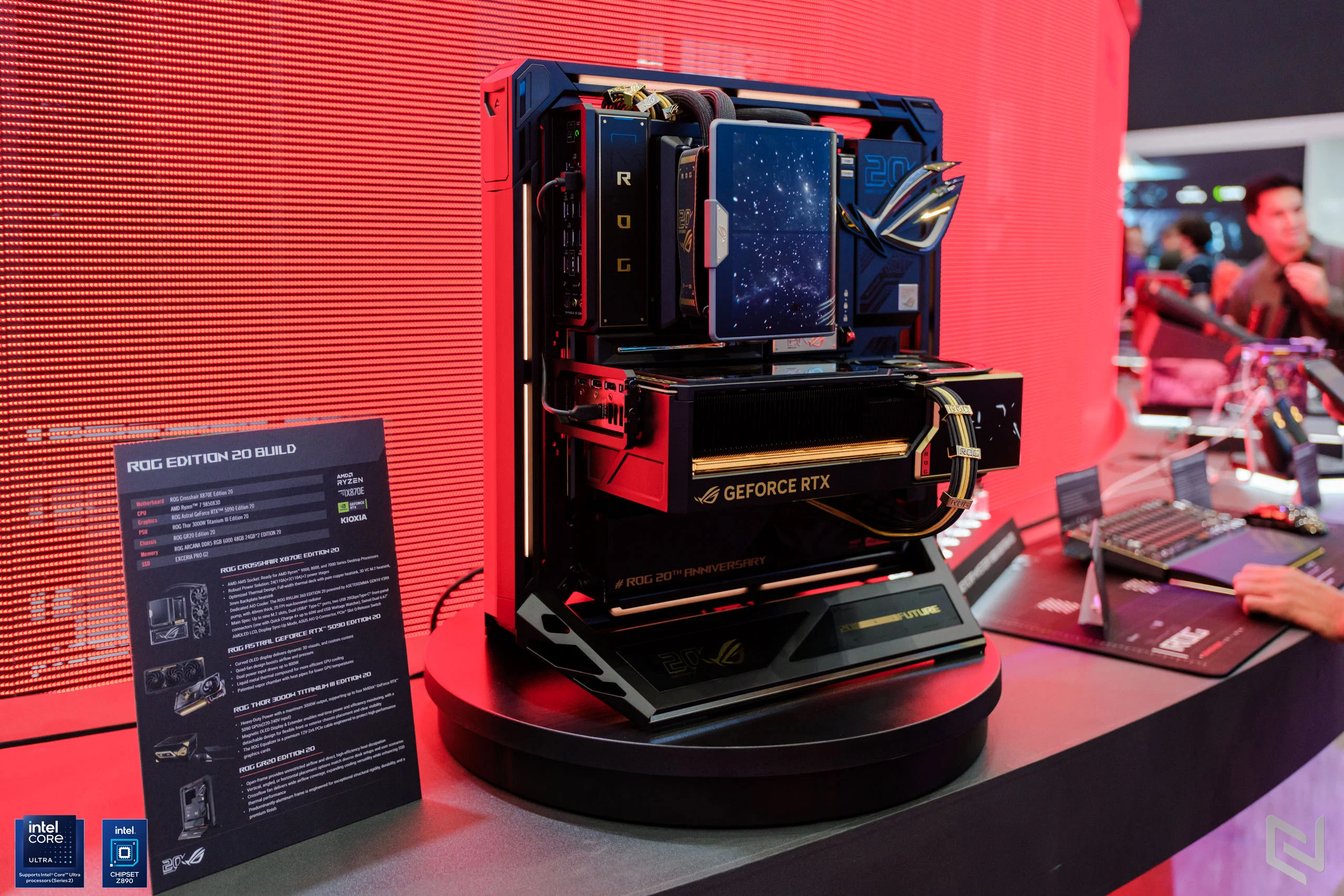 Gian hàng linh kiện ASUS tại COMPUTEX 2026: Kỷ niệm 20 năm ROG với loạt phần cứng đỉnh cao