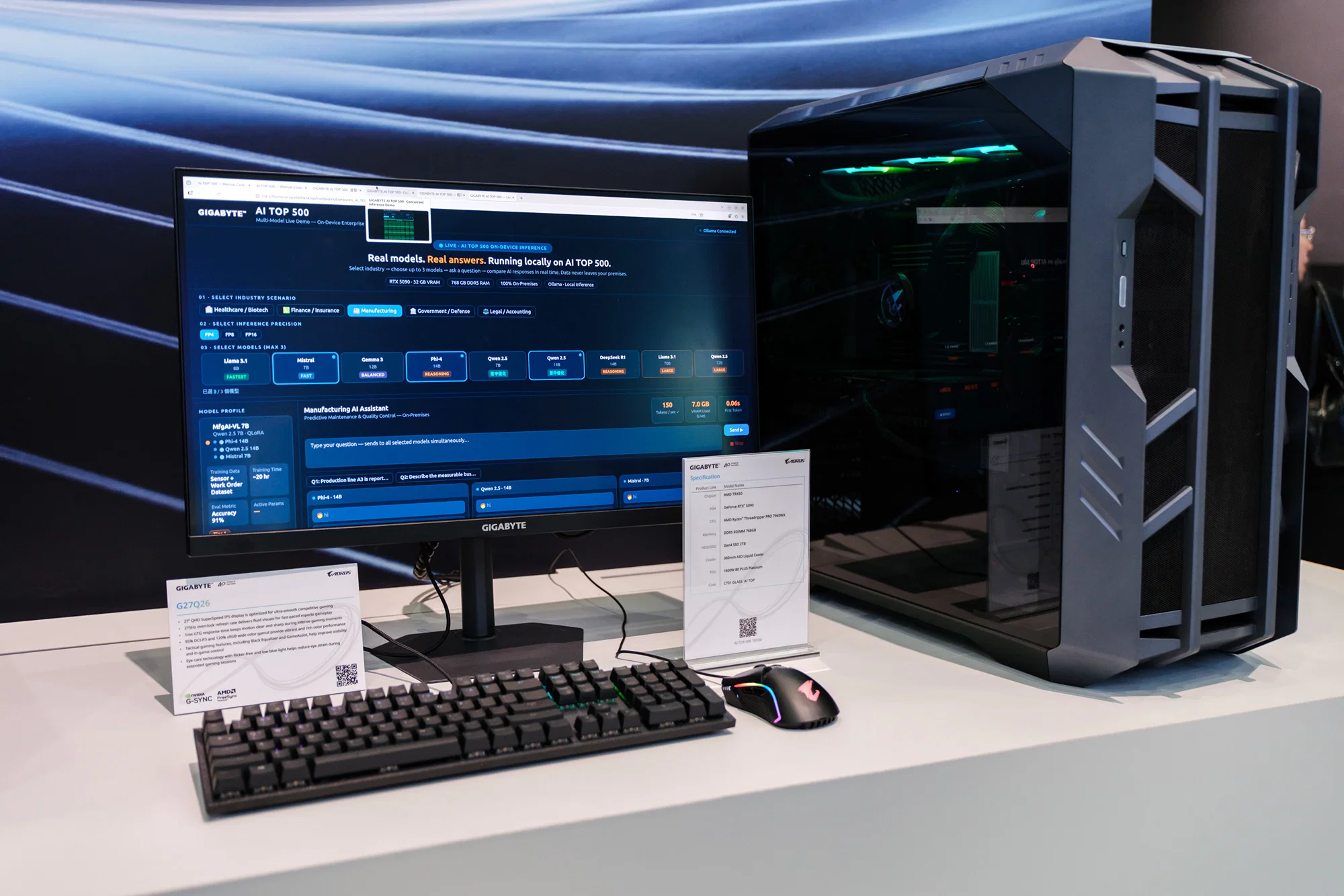 GIGABYTE mở rộng dòng AI TOP tại COMPUTEX 2026: Phần cứng chuyên dụng cho AI chạy 24/7 không cần cloud