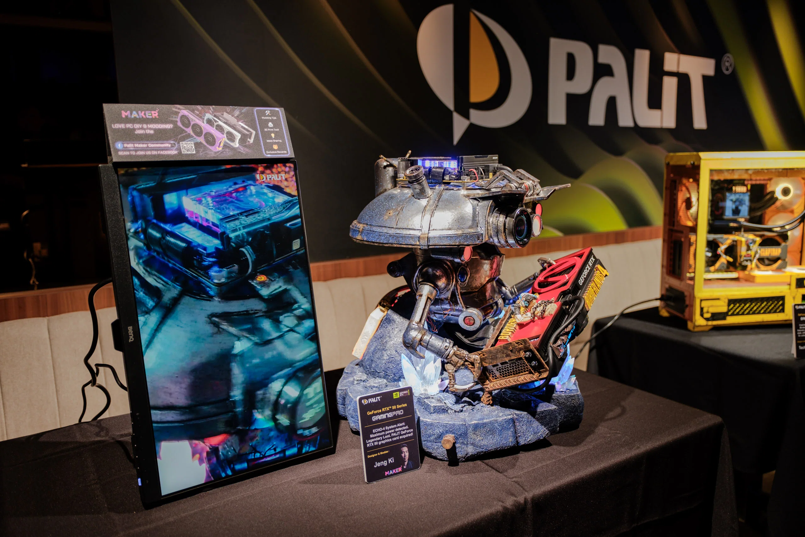 Palit tại COMPUTEX 2026, GPU mod Borderlands, GALAX HOF và nhân vật đại diện toàn cầu