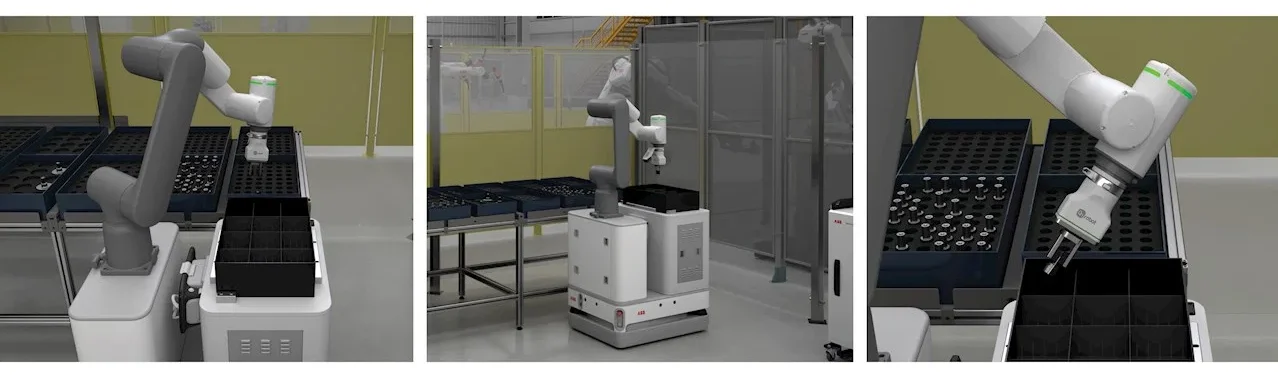 ABB giới thiệu robot tự chủ thế hệ mới tại COMPUTEX 2026: Học trong môi trường ảo, làm việc ngoài thực tế