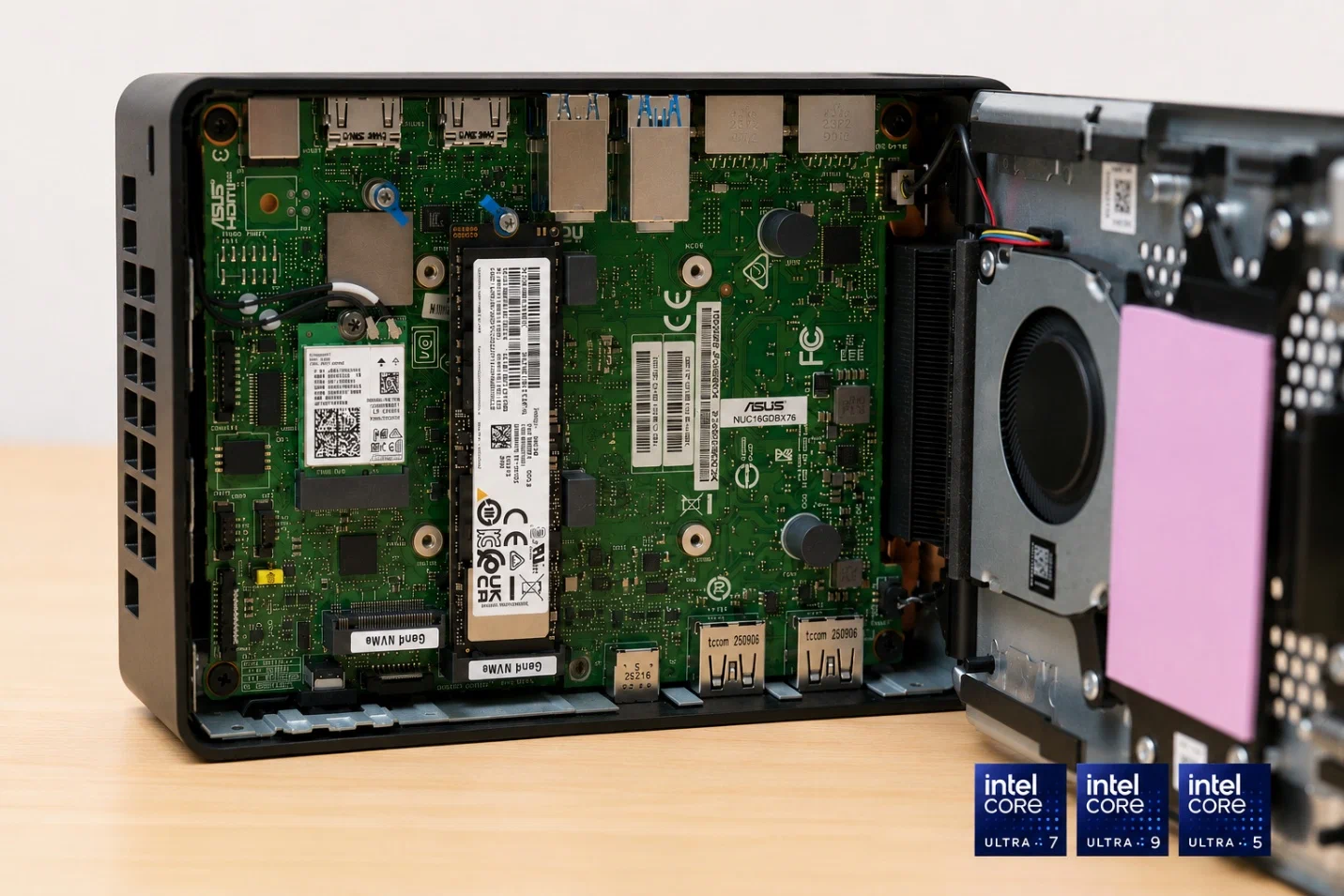 Trên tay ASUS NUC 16 Pro gọn trong lòng bàn tay nhưng đủ sức xử lý công việc nặng