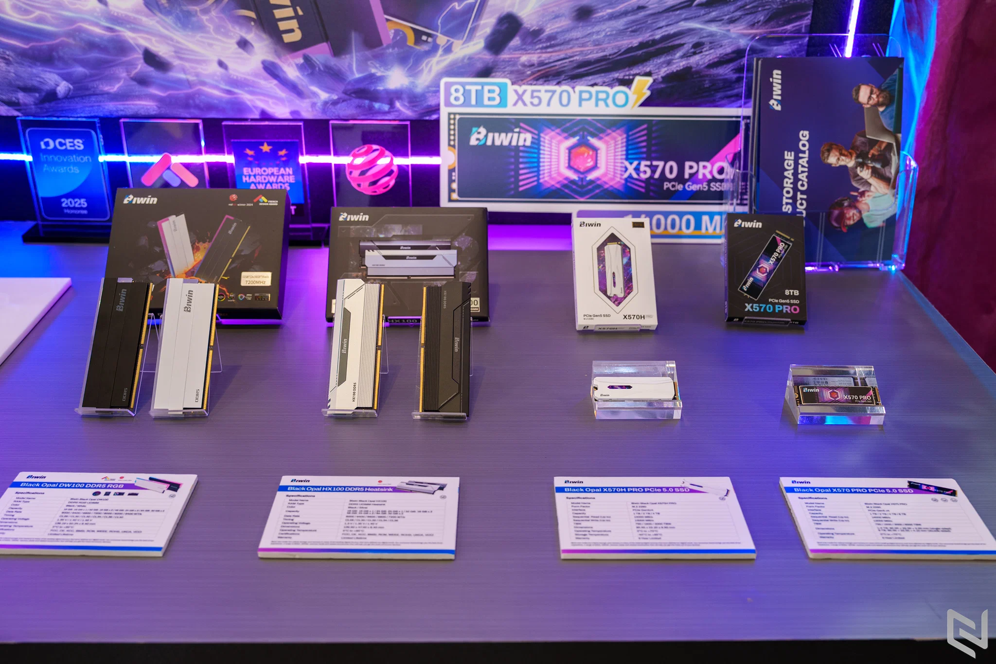Biwin và Origin Code giới thiệu danh mục bộ nhớ và lưu trữ hiệu năng cao tại COMPUTEX 2026