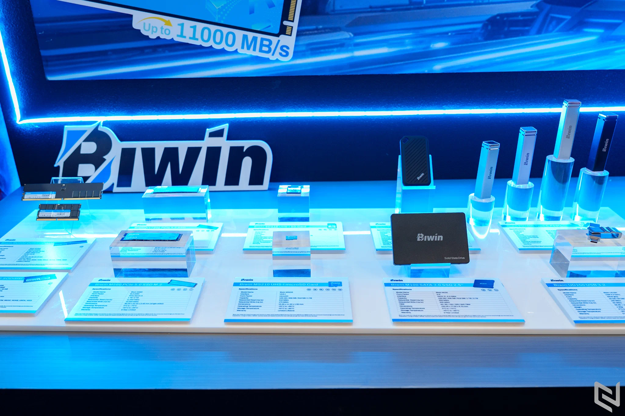 Biwin và Origin Code giới thiệu danh mục bộ nhớ và lưu trữ hiệu năng cao tại COMPUTEX 2026