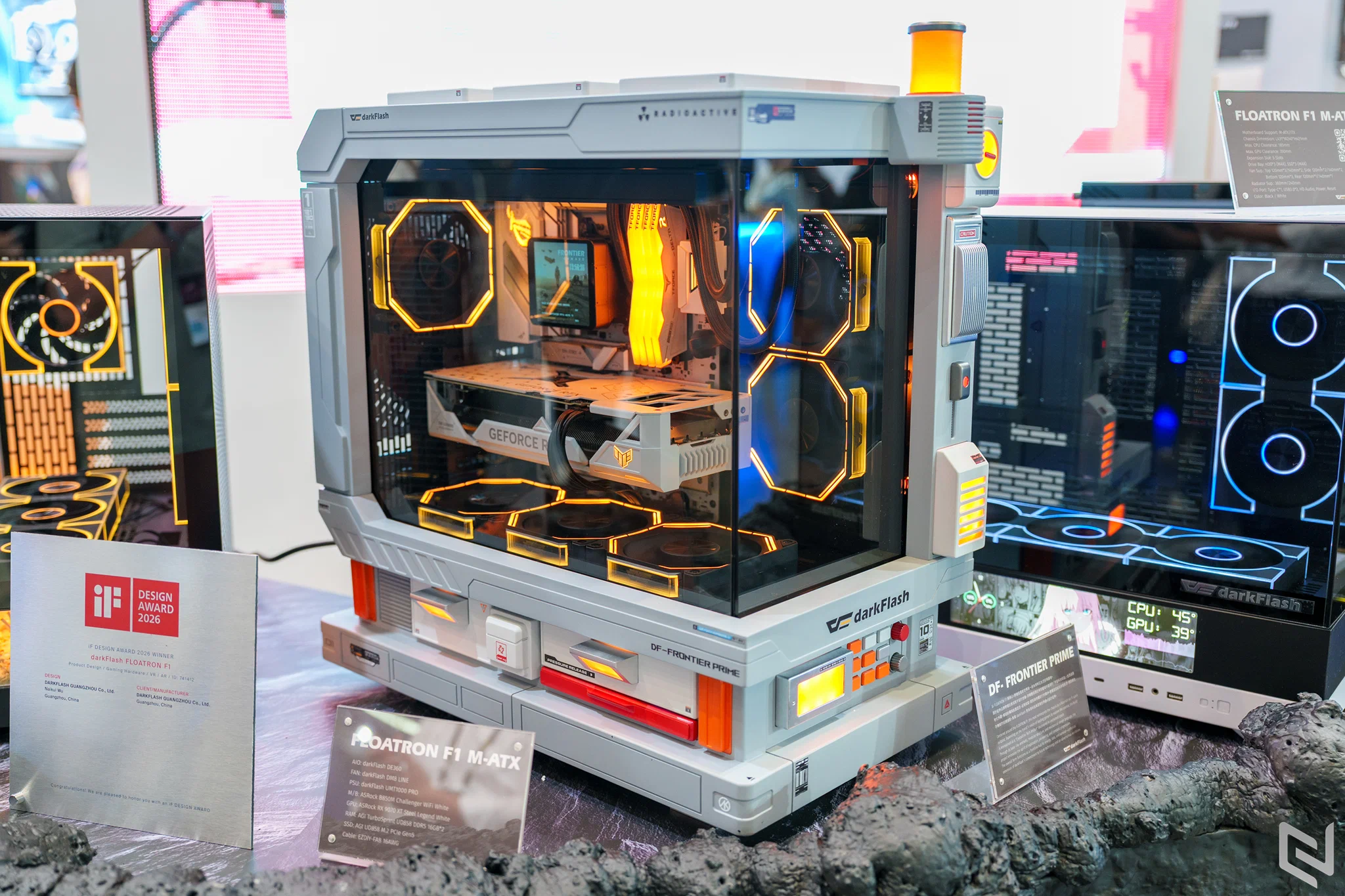 darkFlash mở rộng sang bo mạch chủ và GPU, ra mắt hệ sinh thái gaming toàn diện tại COMPUTEX 2026