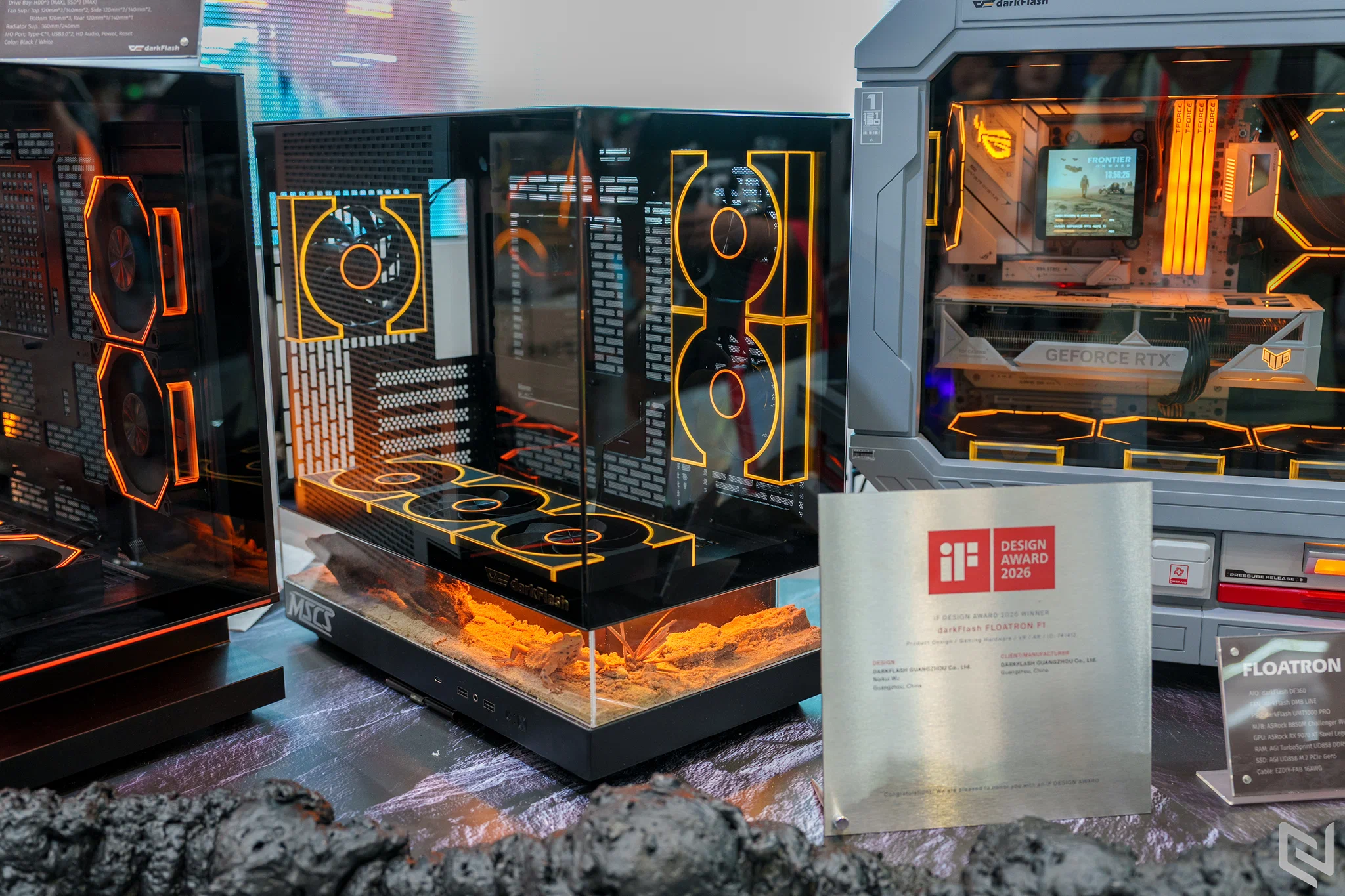 darkFlash mở rộng sang bo mạch chủ và GPU, ra mắt hệ sinh thái gaming toàn diện tại COMPUTEX 2026