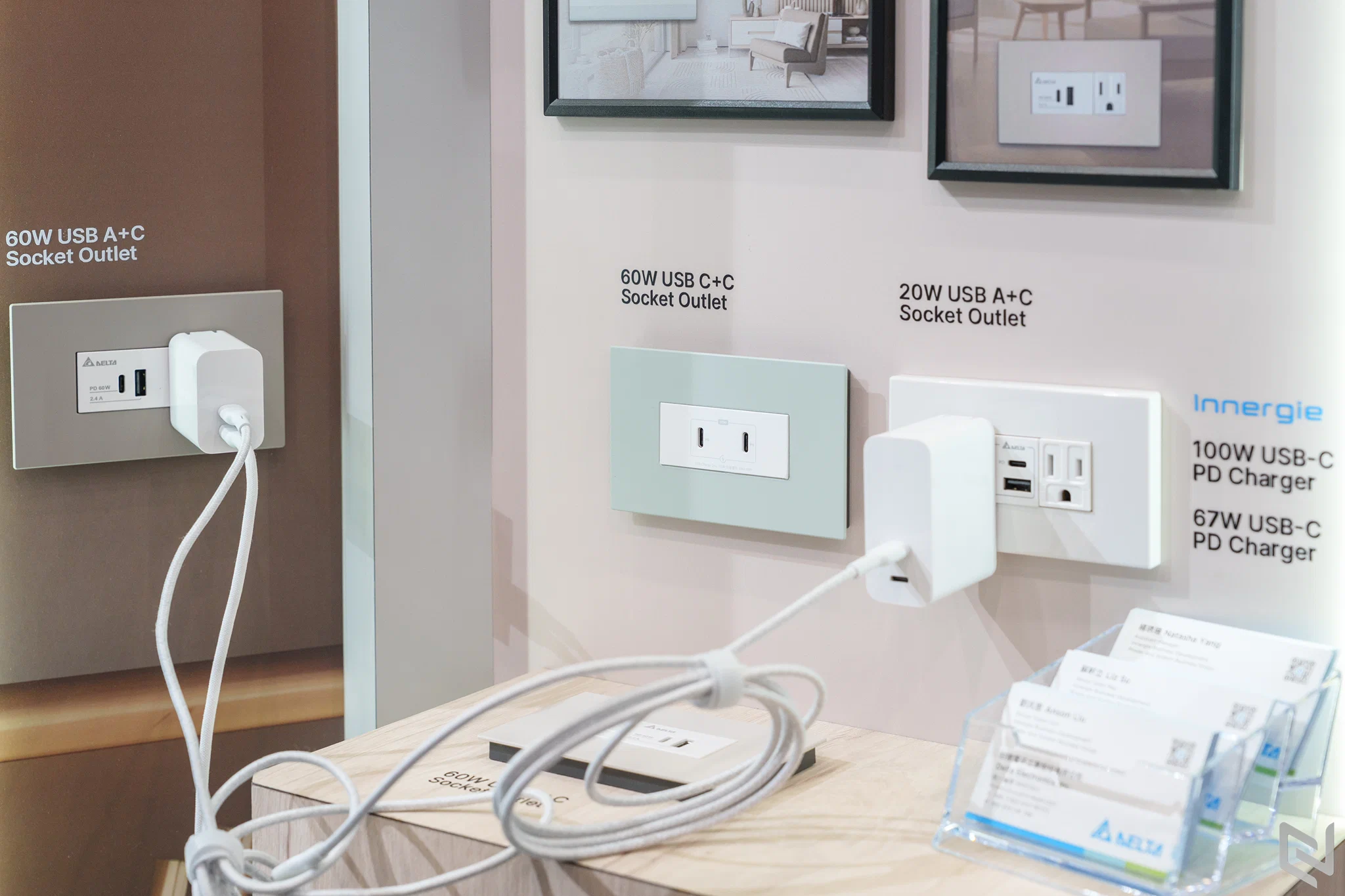 Delta Electronics mang thương hiệu Innergie đến COMPUTEX 2026 với ổ cắm USB tích hợp và trạm điện di động