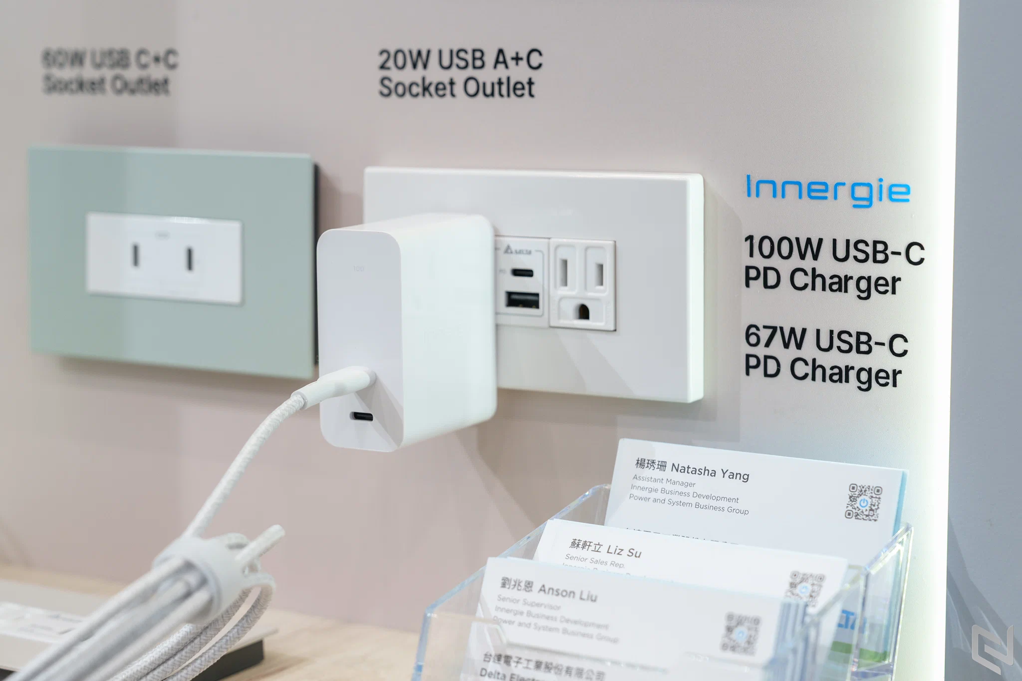 Delta Electronics mang thương hiệu Innergie đến COMPUTEX 2026 với ổ cắm USB tích hợp và trạm điện di động
