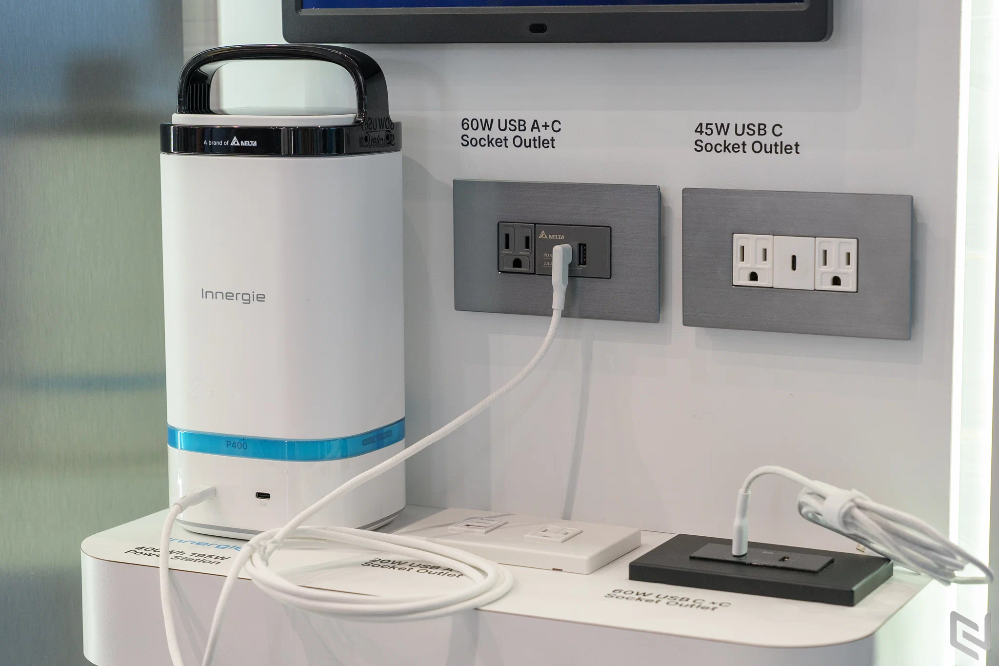 Delta Electronics mang thương hiệu Innergie đến COMPUTEX 2026 với ổ cắm USB tích hợp và trạm điện di động
