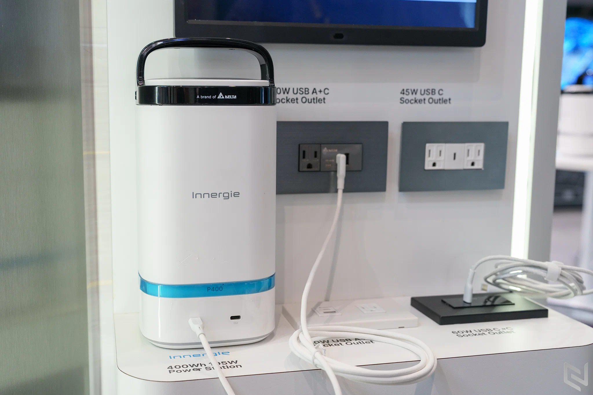 Delta Electronics mang thương hiệu Innergie đến COMPUTEX 2026 với ổ cắm USB tích hợp và trạm điện di động