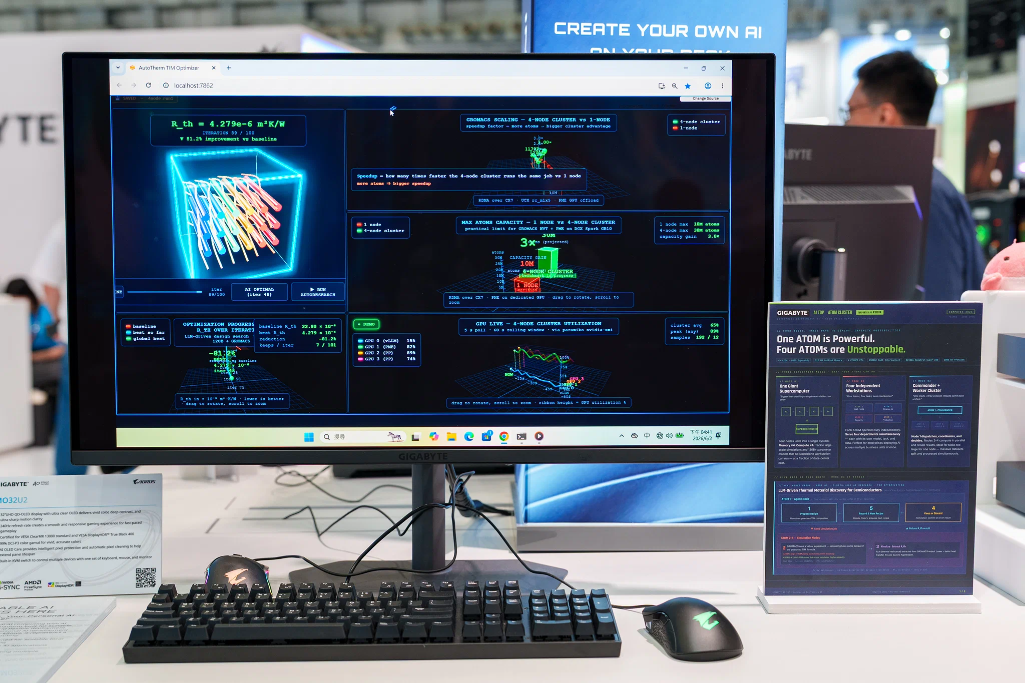 Gian hàng GIGABYTE tại COMPUTEX 2026: INFINITY Series, Project STEALTH và hệ sinh thái AI TOP
