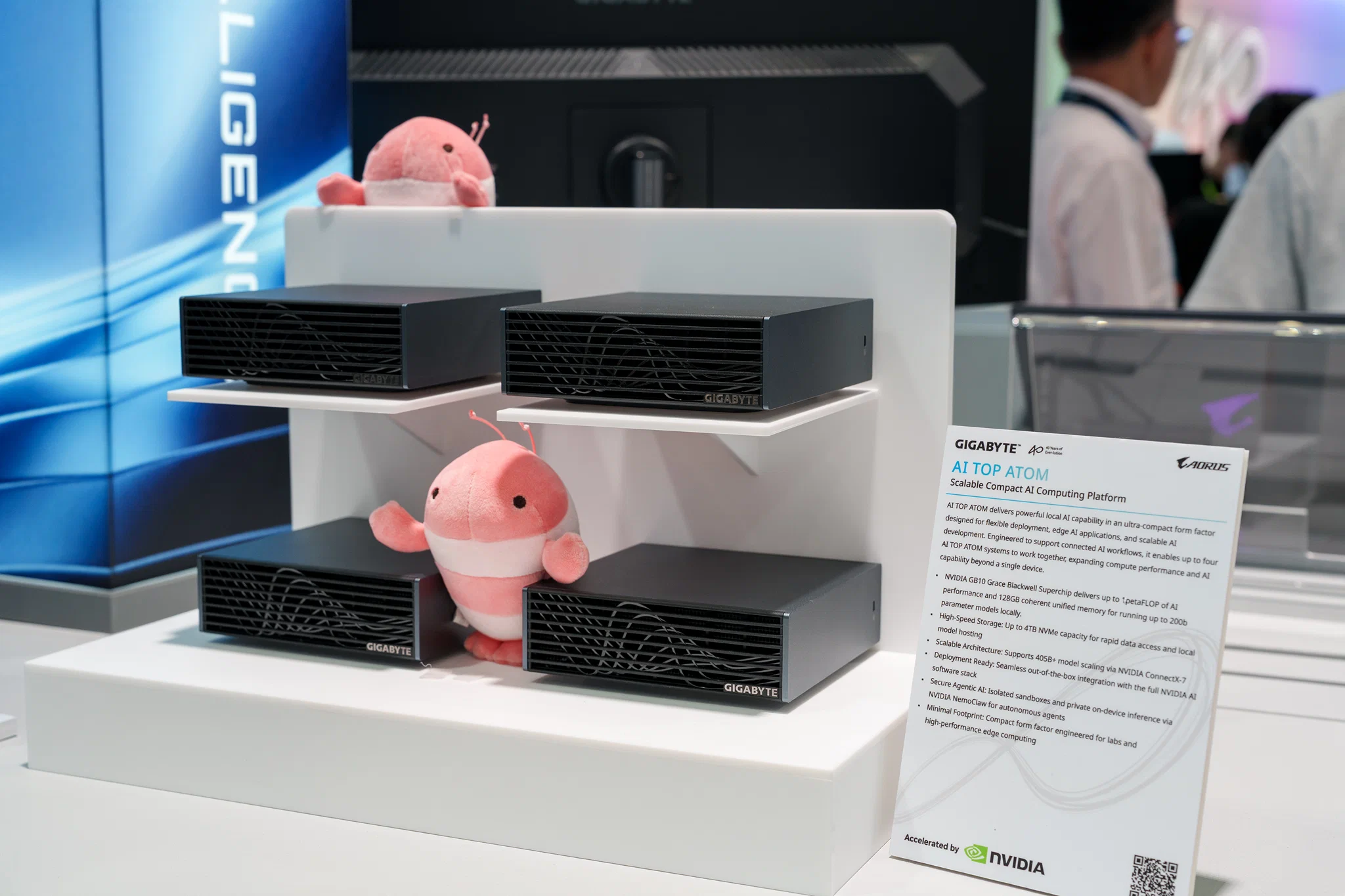 Gian hàng GIGABYTE tại COMPUTEX 2026: INFINITY Series, Project STEALTH và hệ sinh thái AI TOP