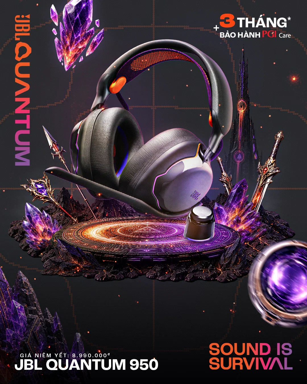 JBL Quantum Series ra mắt tại Việt Nam - Tái định nghĩa tai nghe gaming thế hệ mới