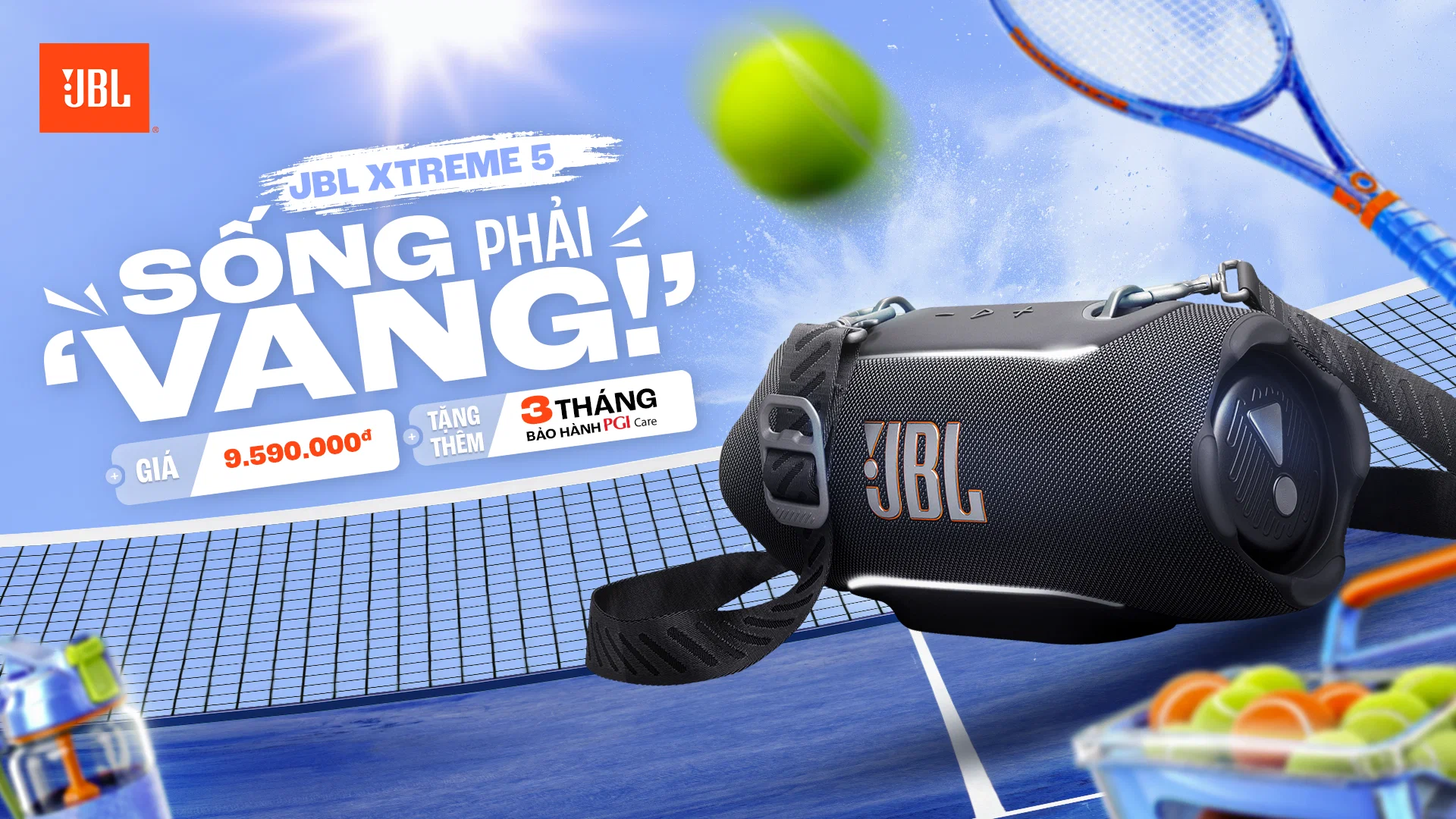 JBL Xtreme 5 và JBL Go 5 ra mắt tại Việt Nam - Nâng cấp âm thanh, đèn LED và kết nối thông minh
