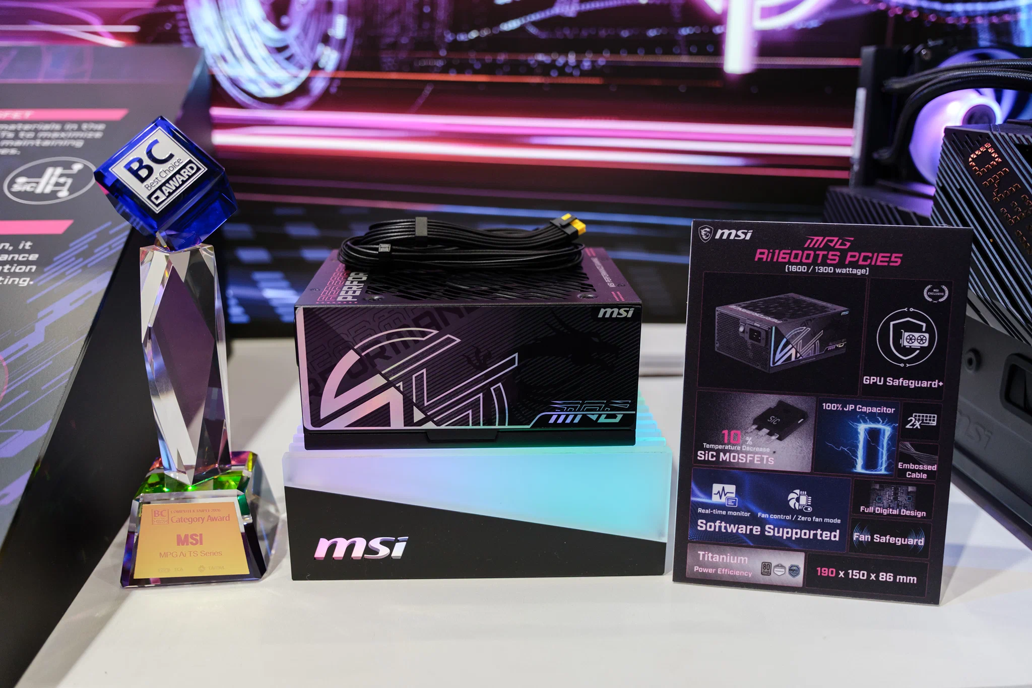 Điểm mặt linh kiện MSI nổi bật tại COMPUTEX 2026: RTX 5090 LIGHTNING Z dẫn đầu cùng loạt linh kiện đoạt giải Red Dot