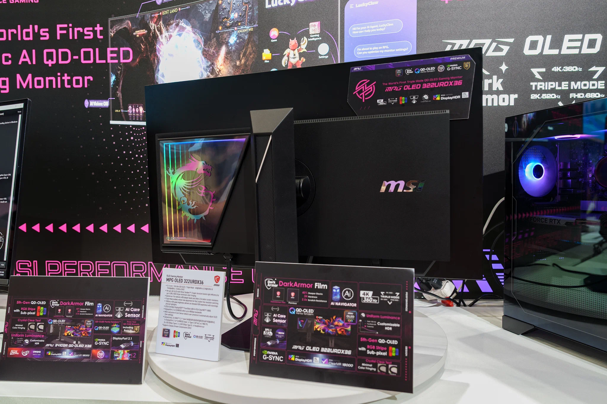 Gian hàng linh kiện MSI tại COMPUTEX 2026: Agentic AI, RTX 5090 và loạt sản phẩm mới