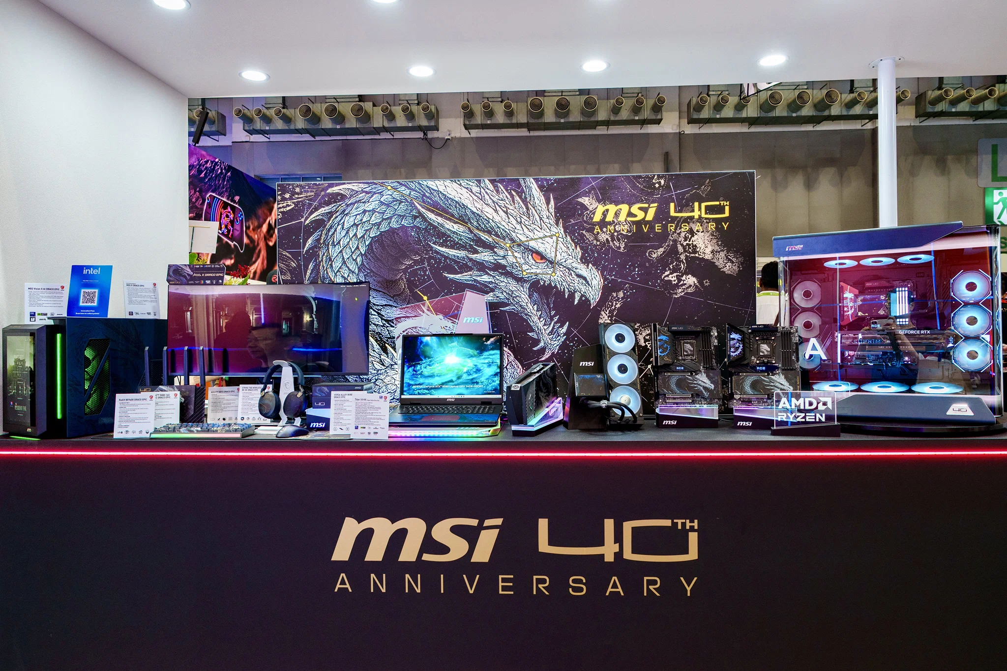 Gian hàng linh kiện MSI tại COMPUTEX 2026: Agentic AI, RTX 5090 và loạt sản phẩm mới