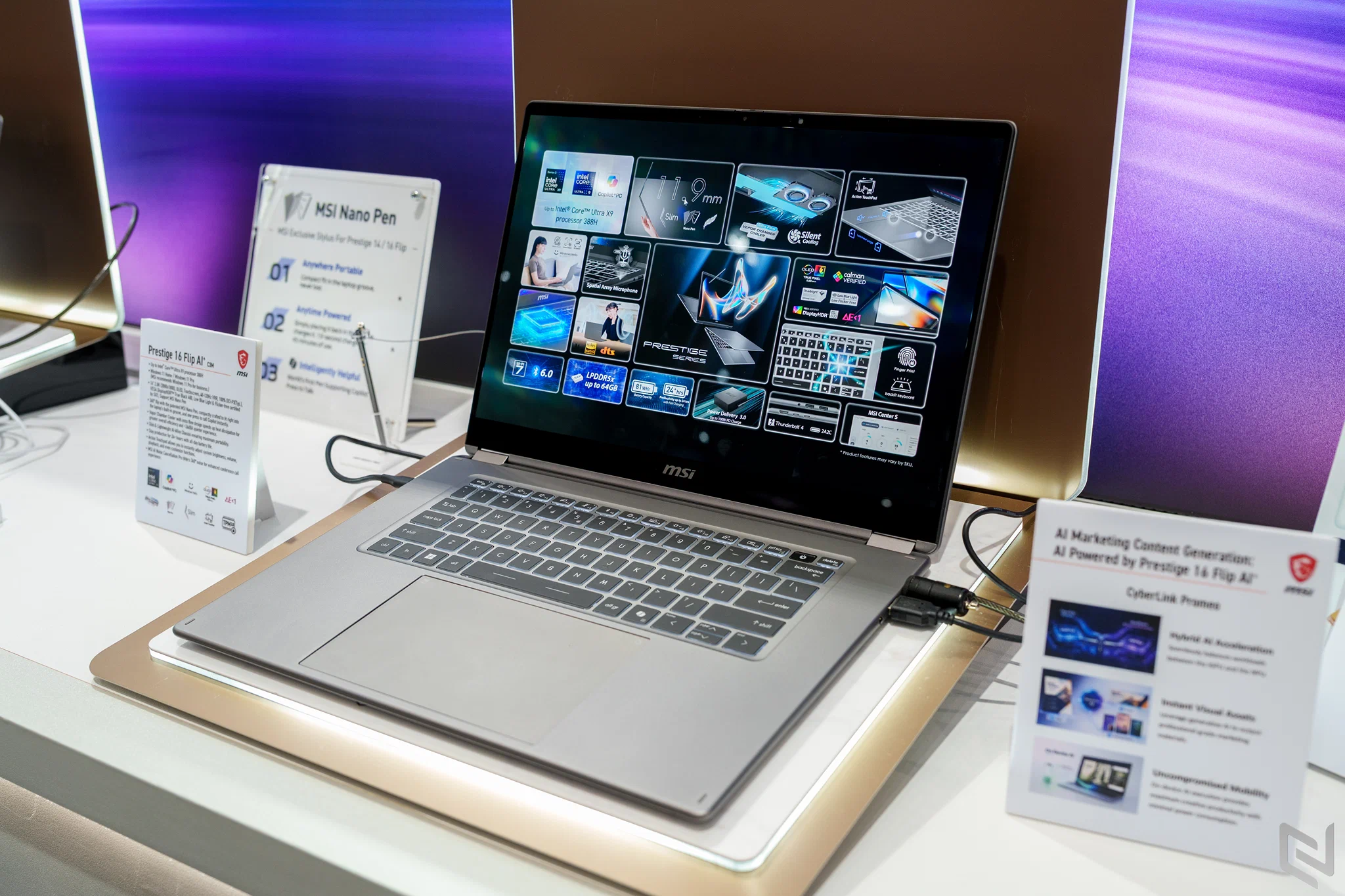 MSI mang loạt laptop AI, gaming và máy chơi game cầm tay thế hệ mới đến COMPUTEX 2026