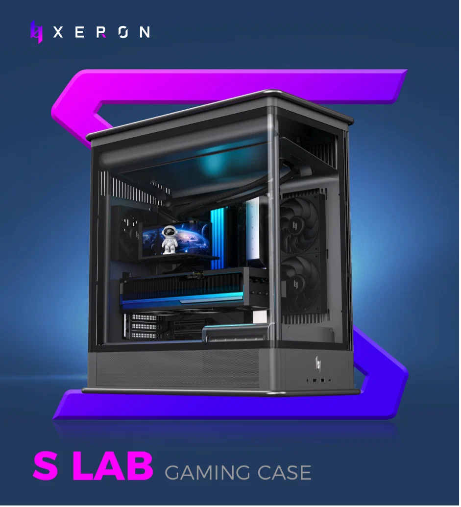 XERON giới thiệu vỏ case flagship C-Lab, S-Lab cùng hệ sinh thái tản nhiệt và nguồn tại COMPUTEX 2026