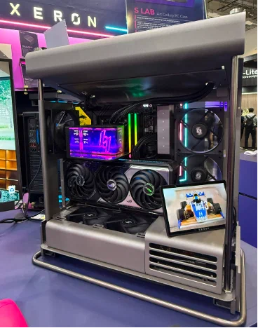 XERON giới thiệu vỏ case flagship C-Lab, S-Lab cùng hệ sinh thái tản nhiệt và nguồn tại COMPUTEX 2026