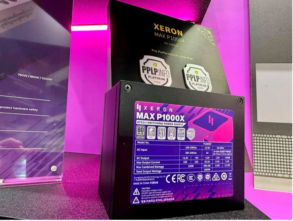 XERON giới thiệu vỏ case flagship C-Lab, S-Lab cùng hệ sinh thái tản nhiệt và nguồn tại COMPUTEX 2026