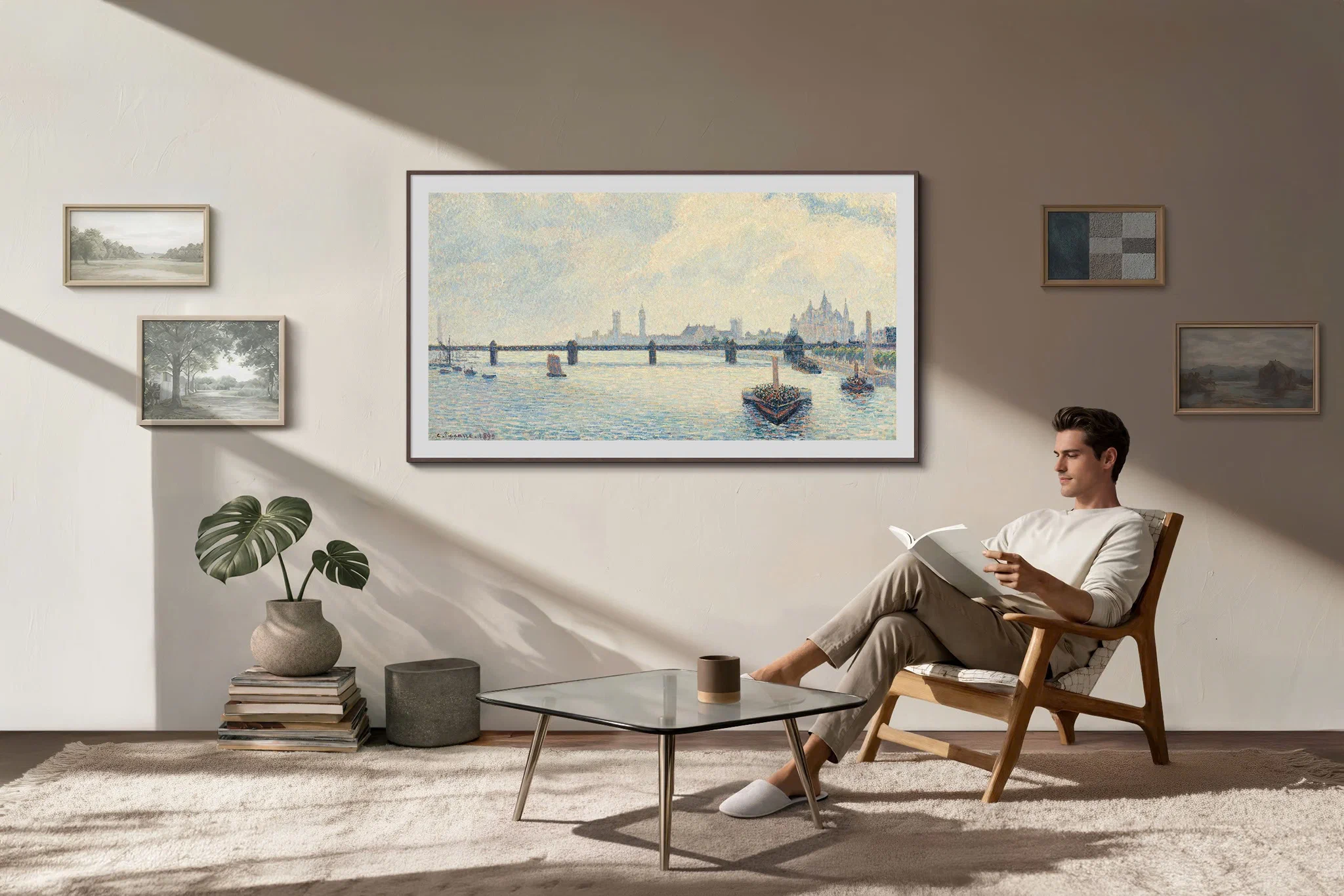 Samsung The Frame 2026 biến TV thành phòng trưng bày nghệ thuật tại gia