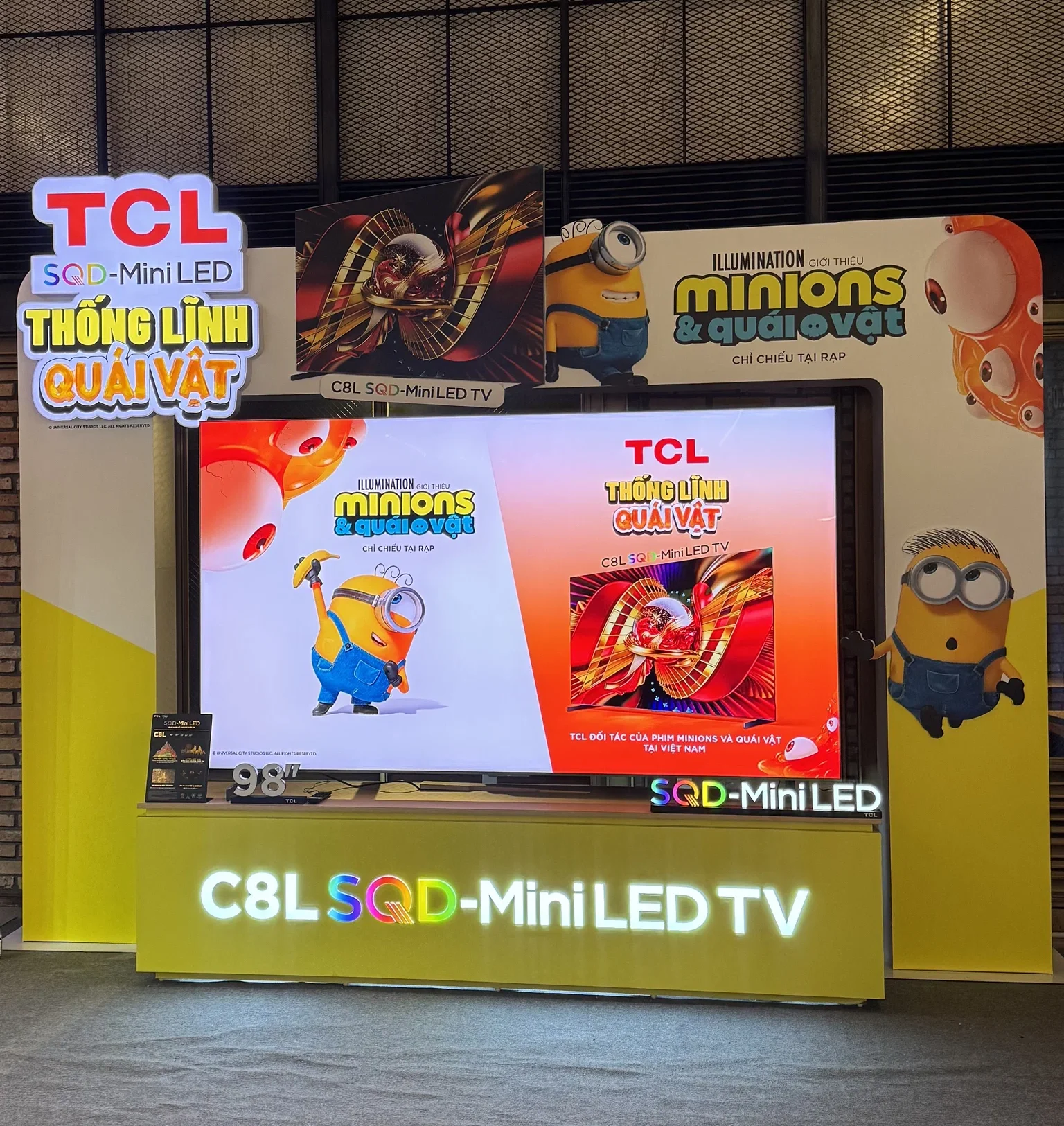 TCL trở thành đối tác của bom tấn Minions & Quái Vật tại Việt Nam