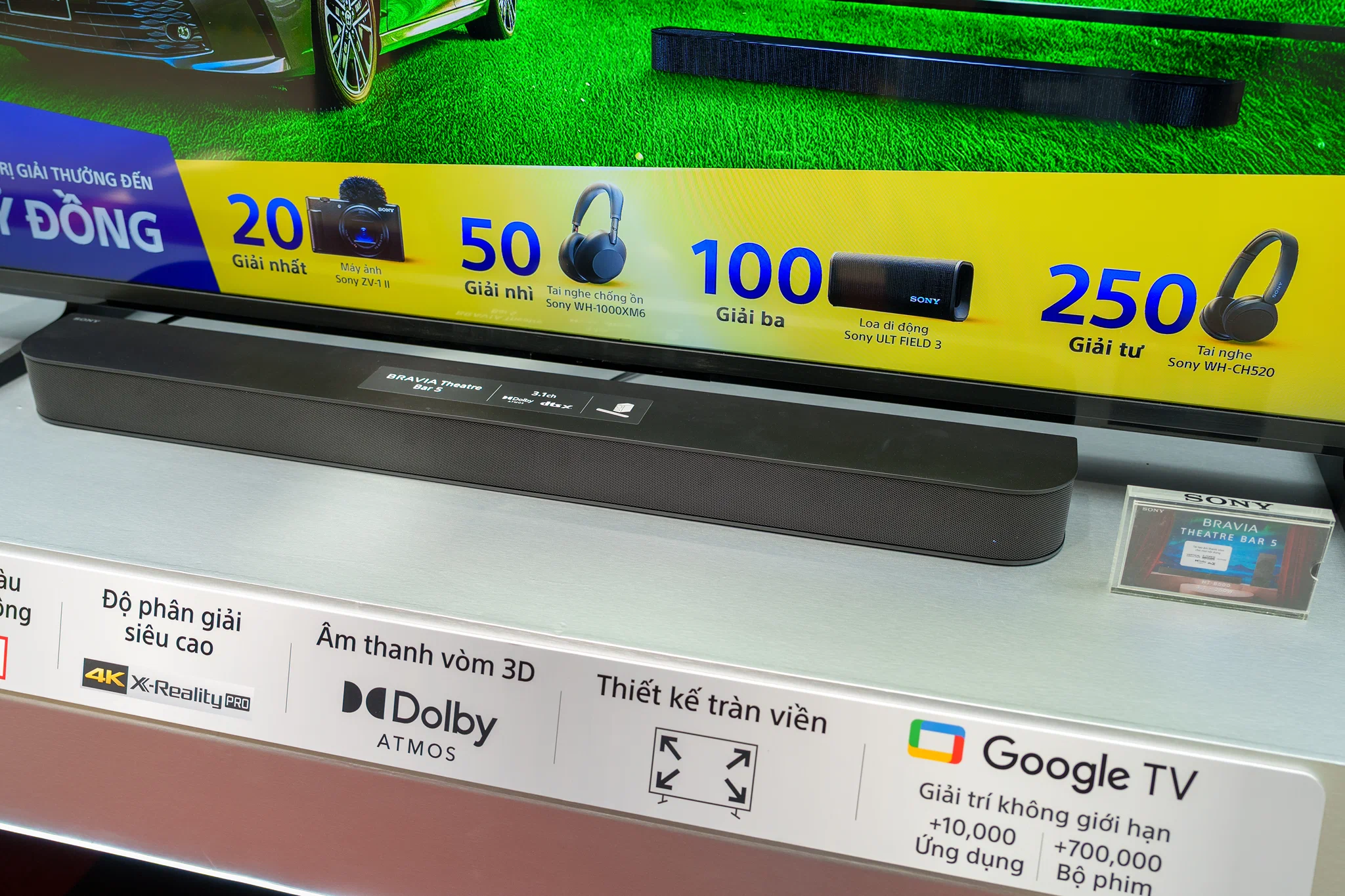 Sony nâng cấp rạp phim tại gia với TV BRAVIA True RGB và BRAVIA Theatre 2026