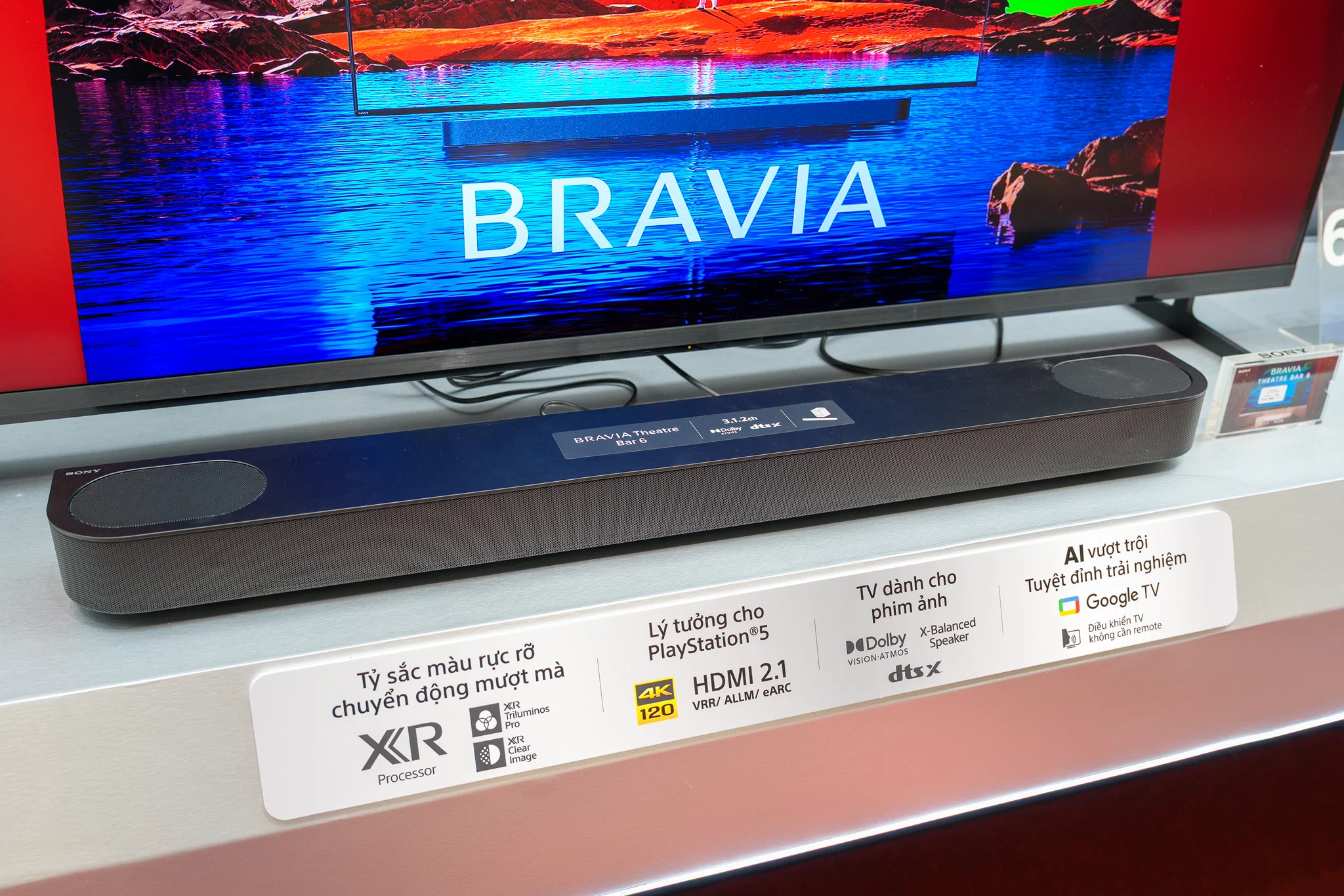 Sony nâng cấp rạp phim tại gia với TV BRAVIA True RGB và BRAVIA Theatre 2026