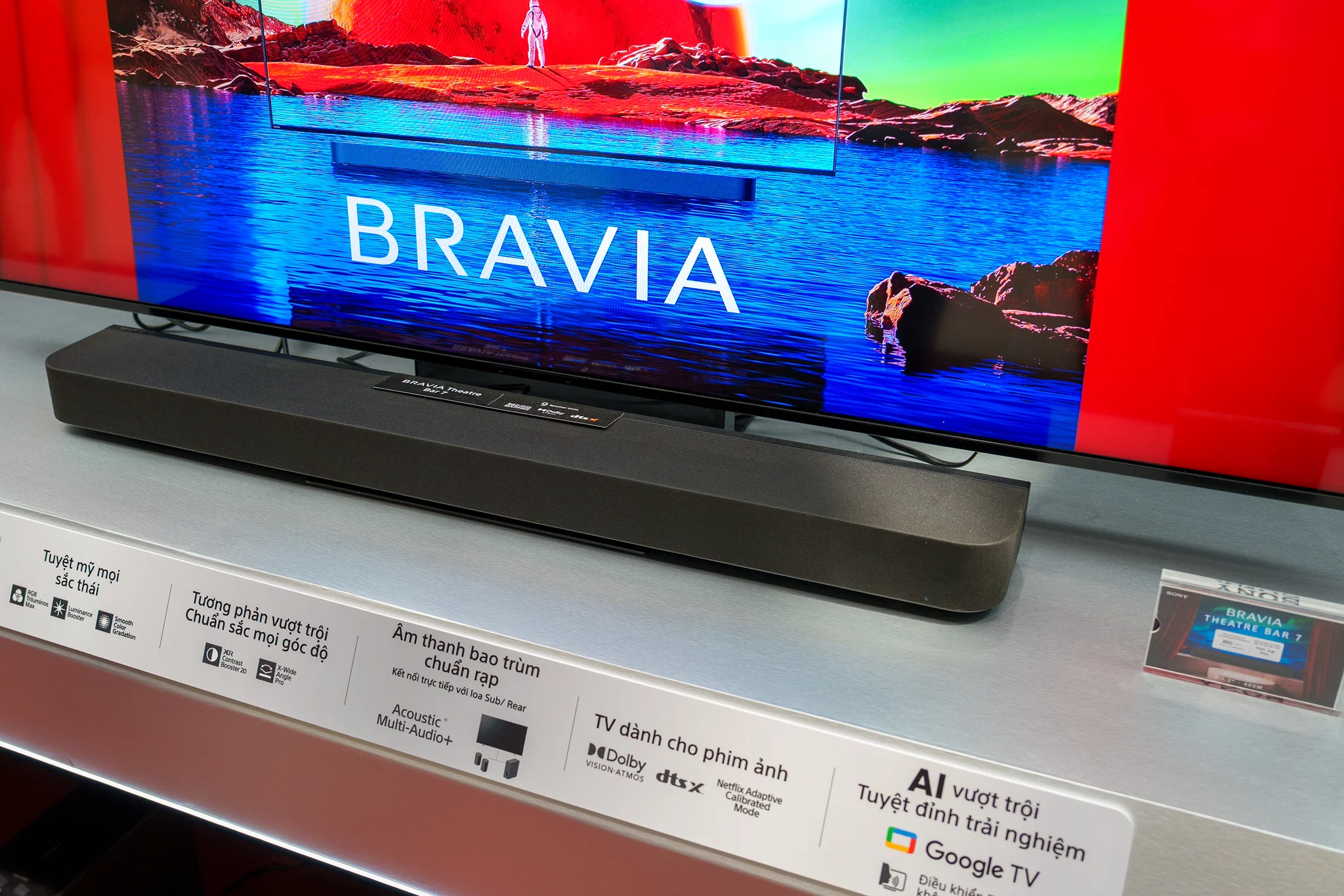 Sony nâng cấp rạp phim tại gia với TV BRAVIA True RGB và BRAVIA Theatre 2026