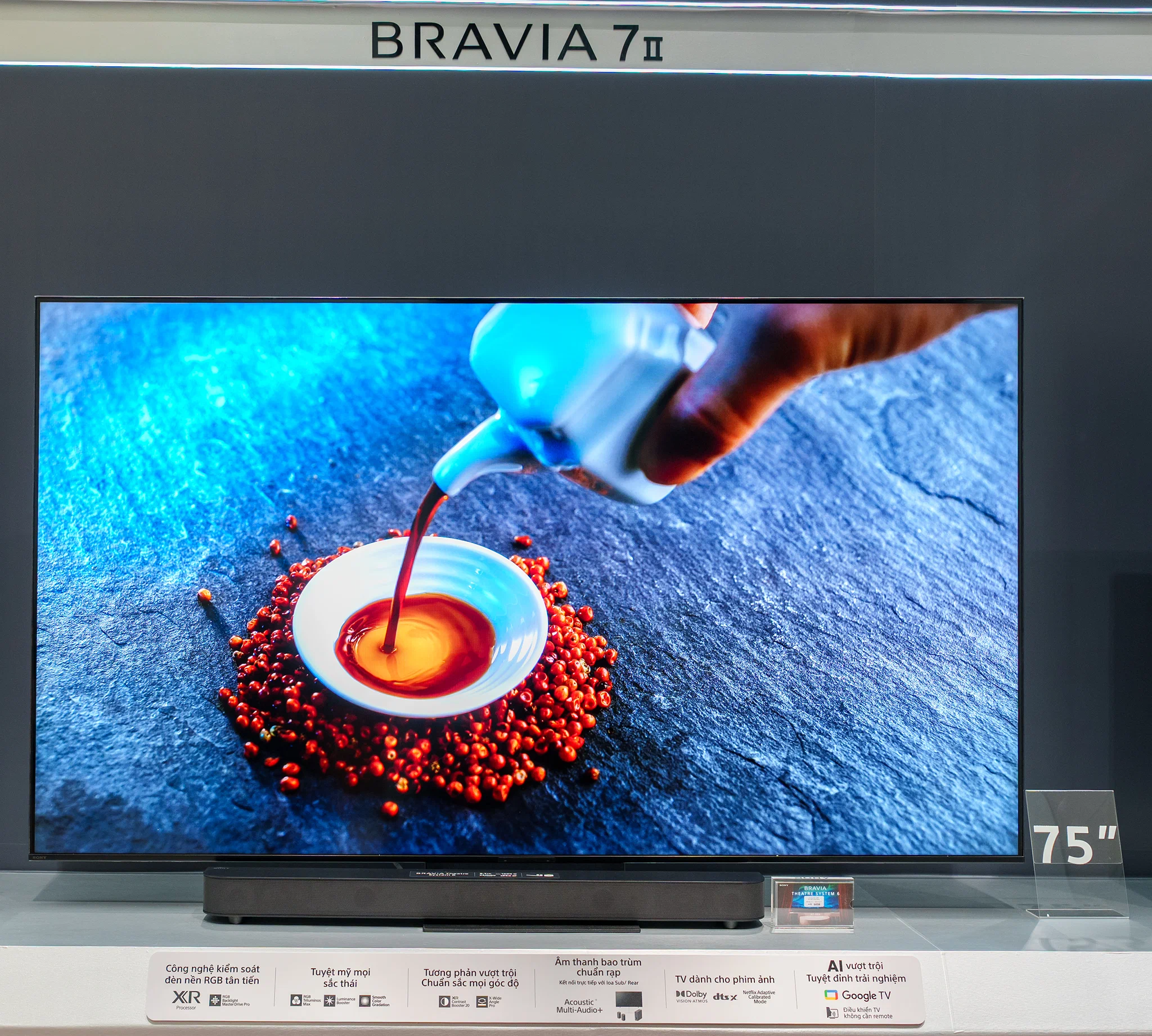 Sony nâng cấp rạp phim tại gia với TV BRAVIA True RGB và BRAVIA Theatre 2026
