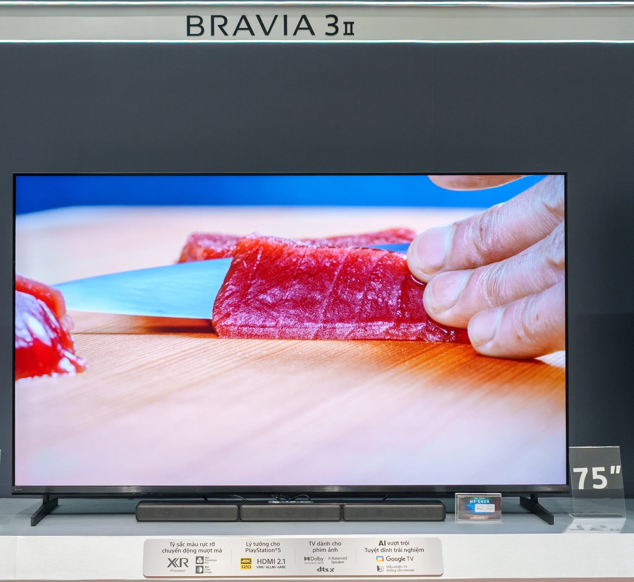 Sony nâng cấp rạp phim tại gia với TV BRAVIA True RGB và BRAVIA Theatre 2026
