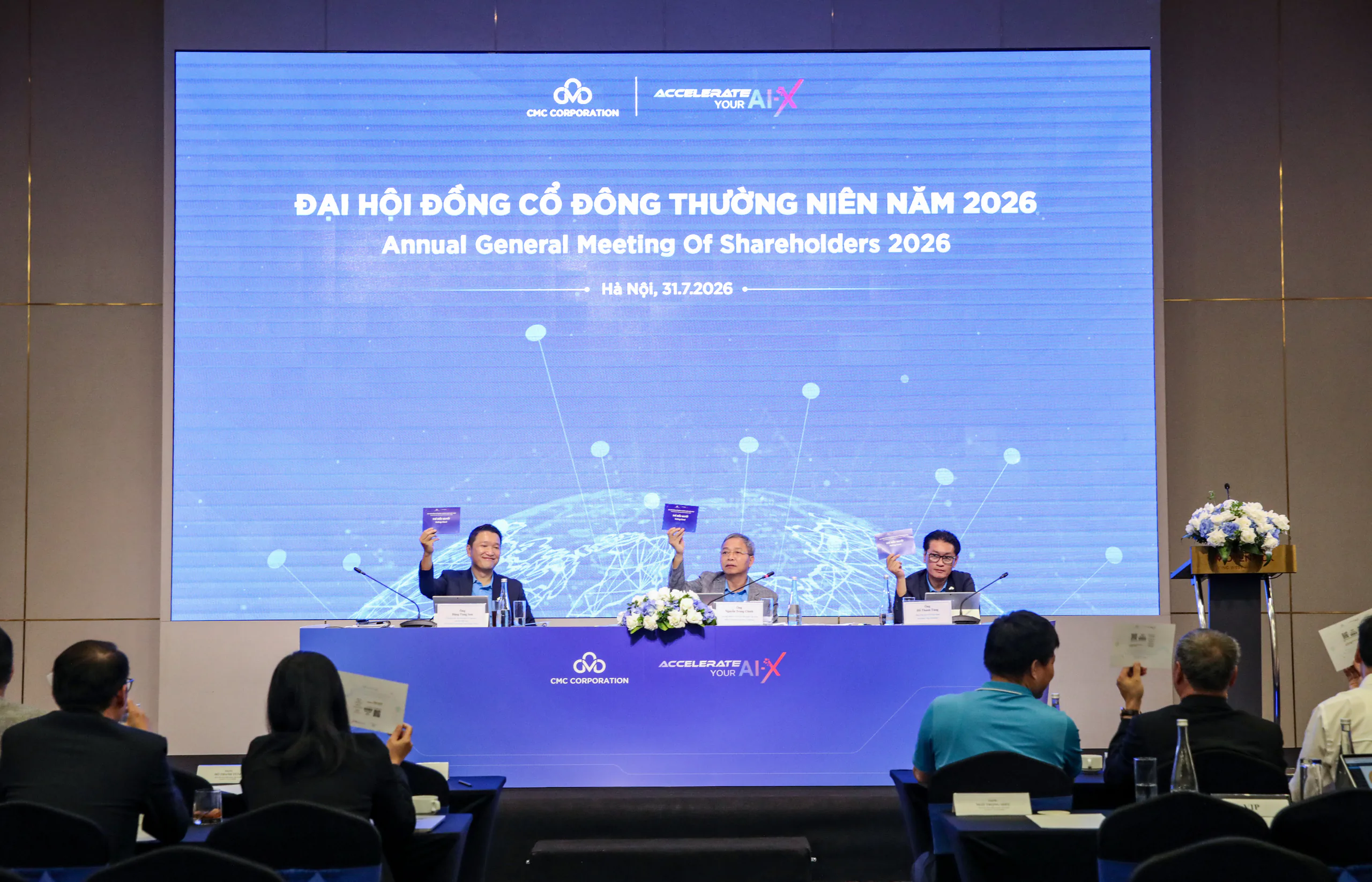 CMC đạt 111% kế hoạch lợi nhuận, tăng tốc AI-X cho chu kỳ tăng trưởng mới
