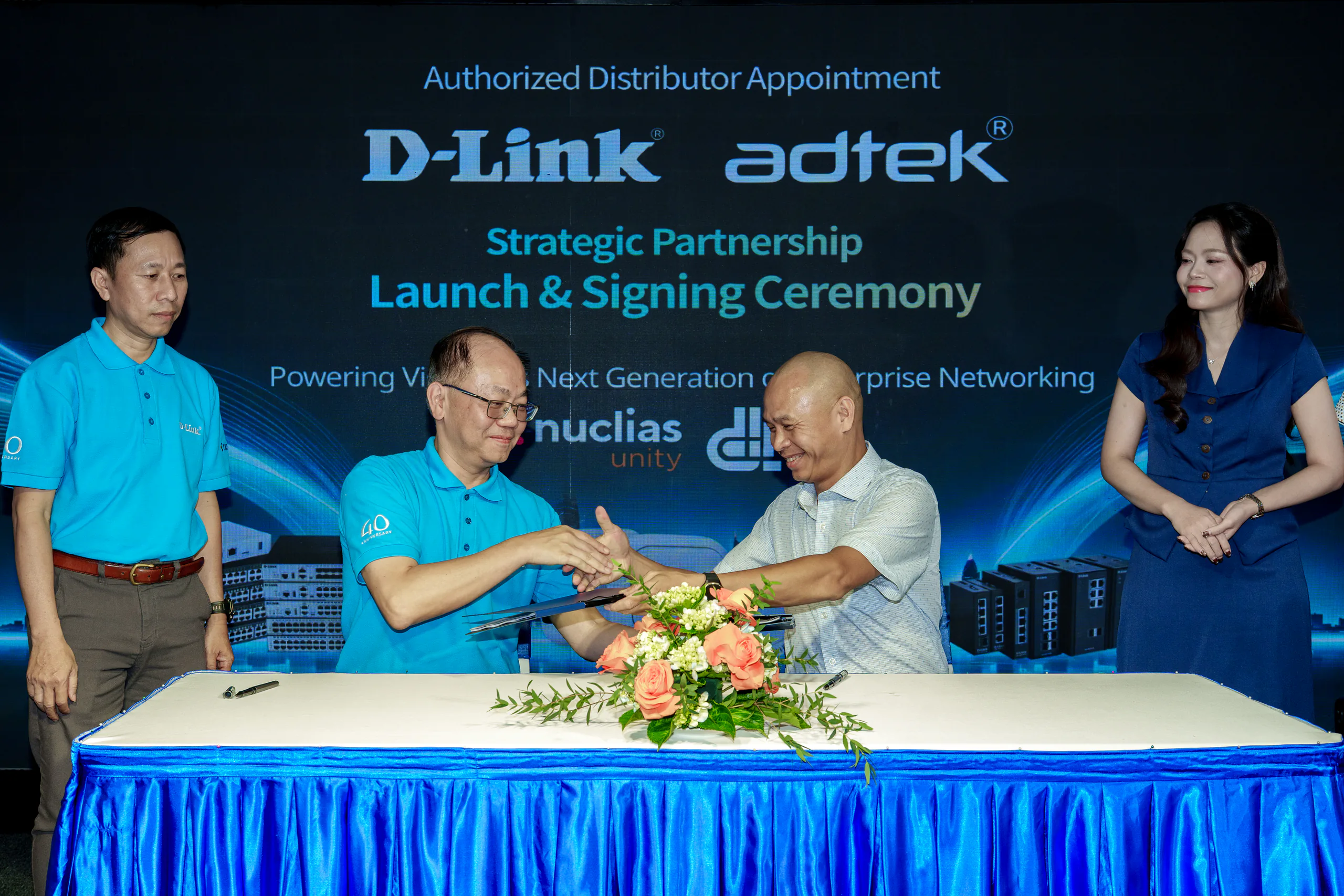 D-Link chọn AD.TEK làm nhà phân phối ủy quyền tại Việt Nam