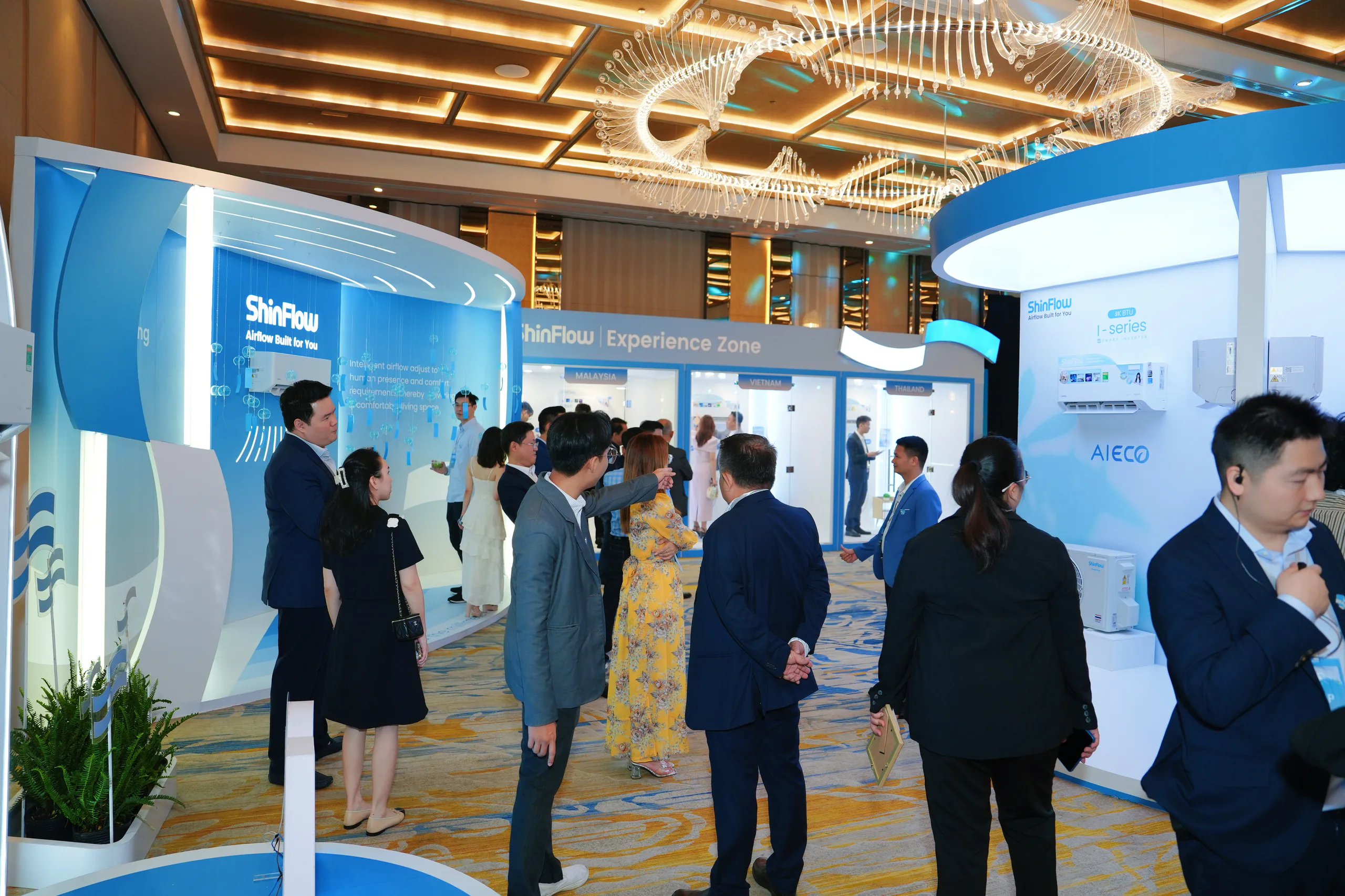 Thương hiệu điều hòa ShinFlow chào sân Đông Nam Á với dòng điều hòa thông minh I-Series Smart Inverter
