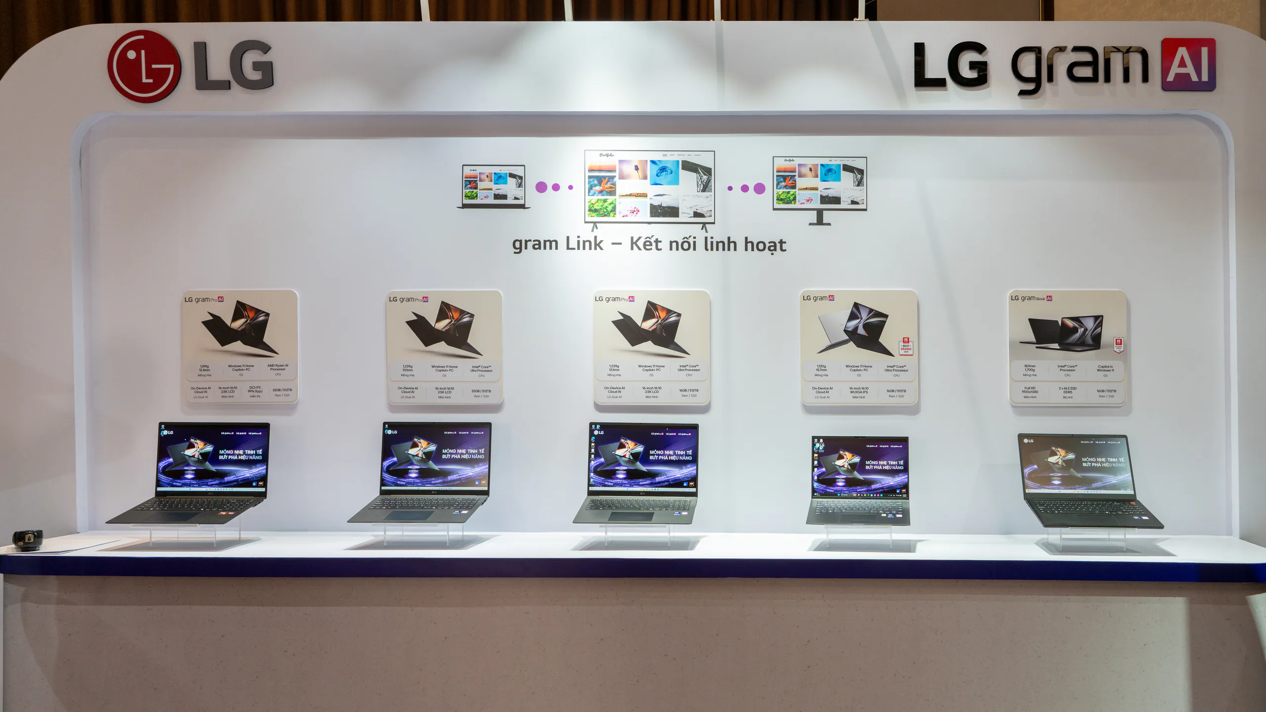 Laptop LG gram AI 2026 ra mắt với Dual AI và chất liệu Aerominum siêu nhẹ