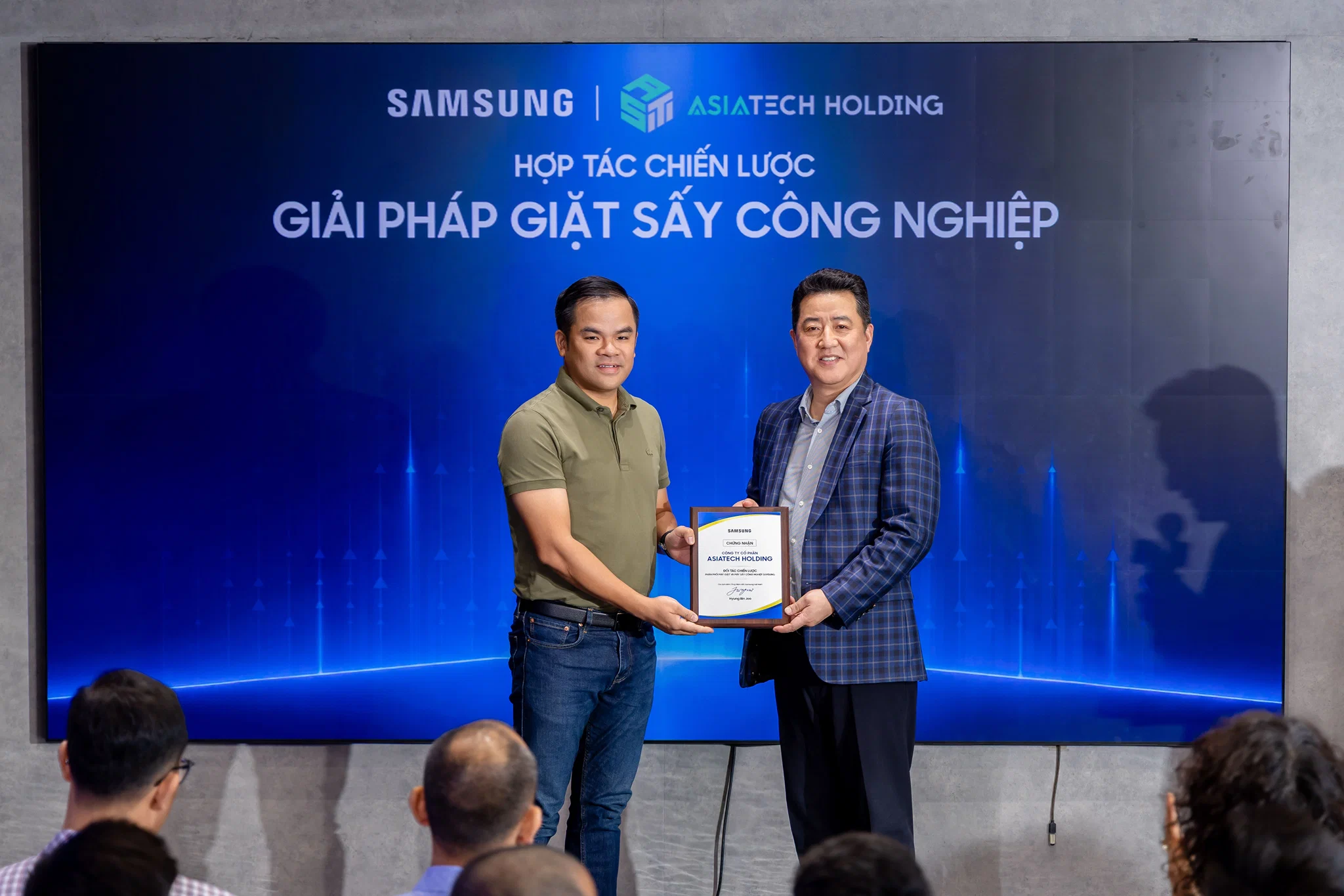 Samsung ra mắt giải pháp giặt sấy công nghiệp, tối ưu vận hành và phát triển bền vững
