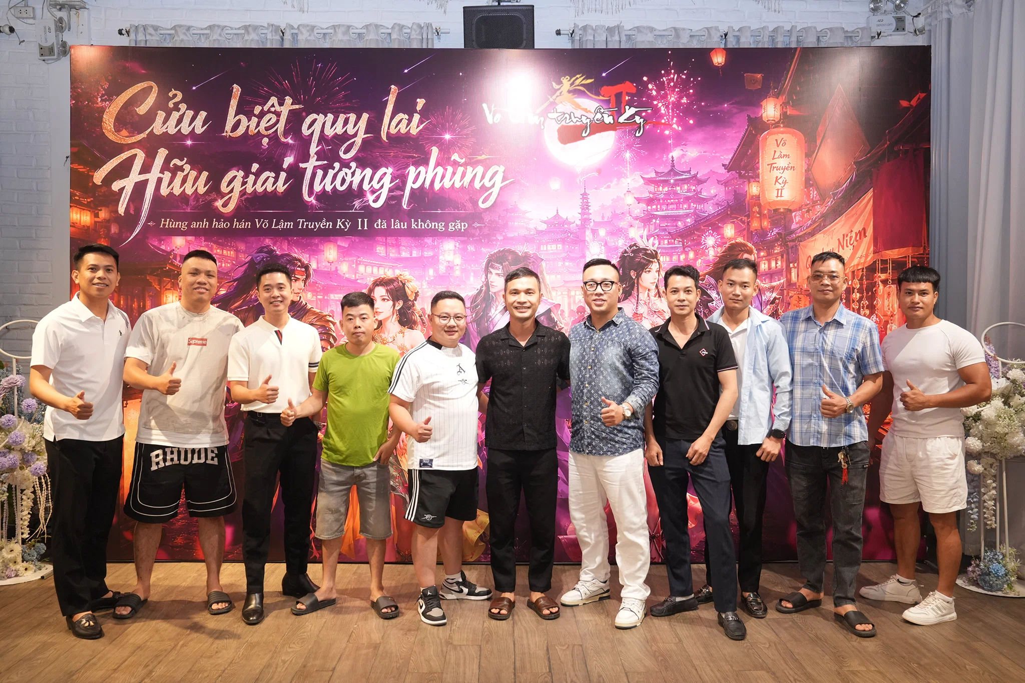 Gần 200 game thủ Võ Lâm Truyền Kỳ II hội ngộ sau gần 2 thập kỷ - “Cửu Biệt Quy Lai - Hữu Giai Tương Phùng”