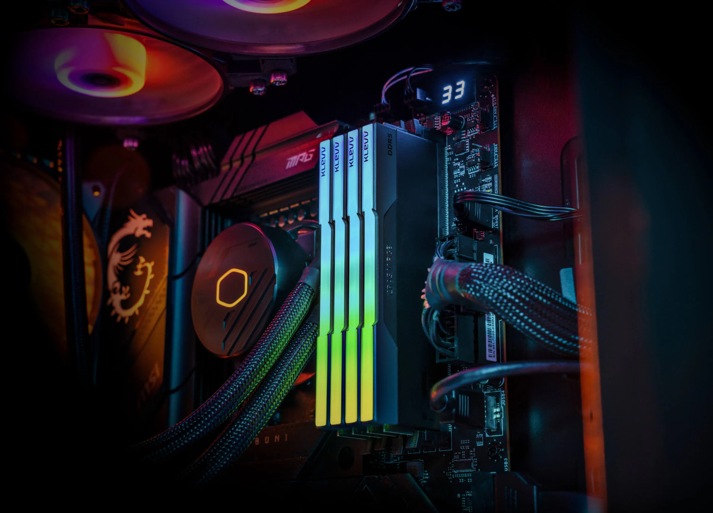 KLEVV mở rộng dòng RAM DDR5 gaming với CRAS V RGB và URBANE V RGB