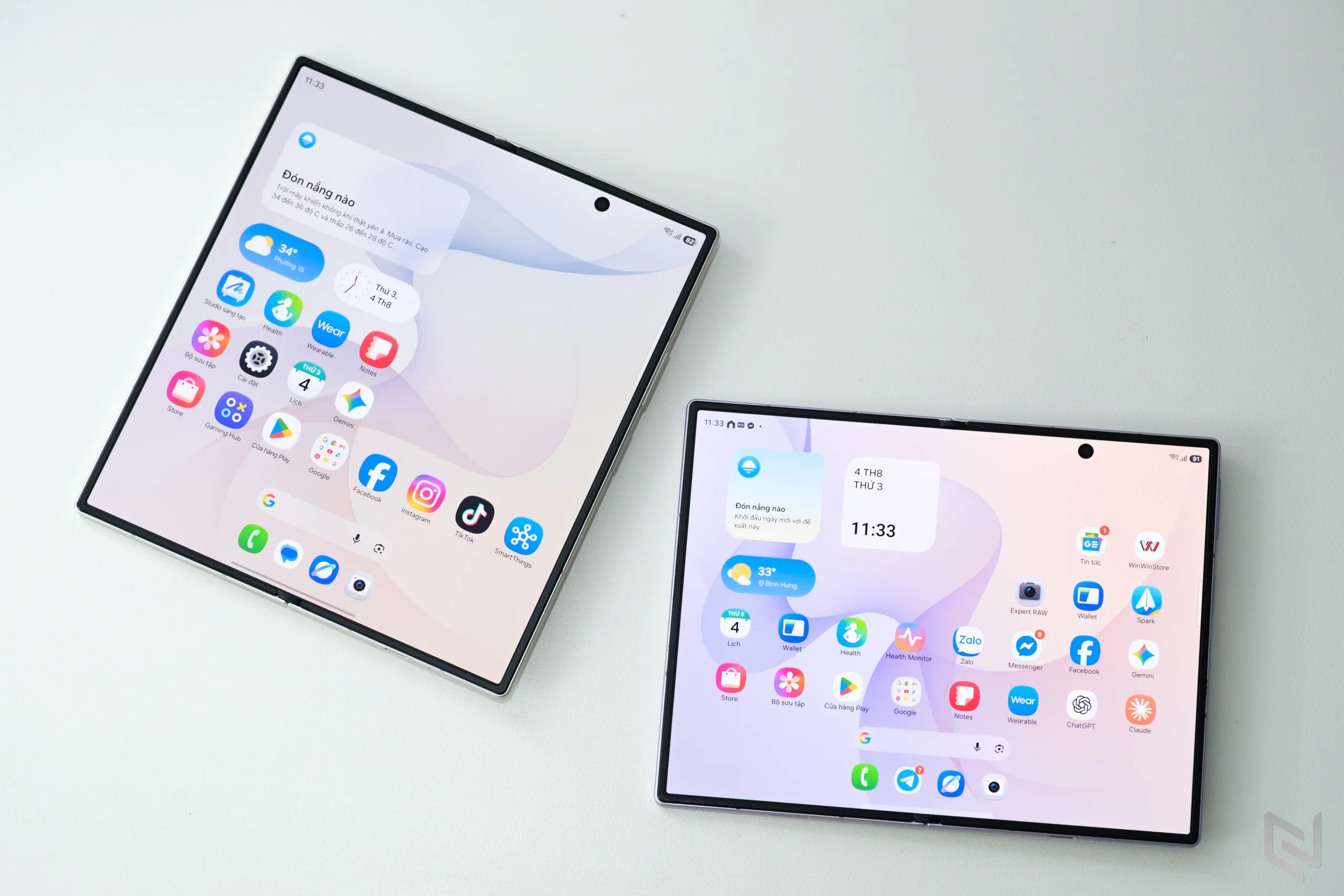 Cùng là Fold nhưng vì sao Z Fold8 và Z Fold8 Ultra lại khác nhau?