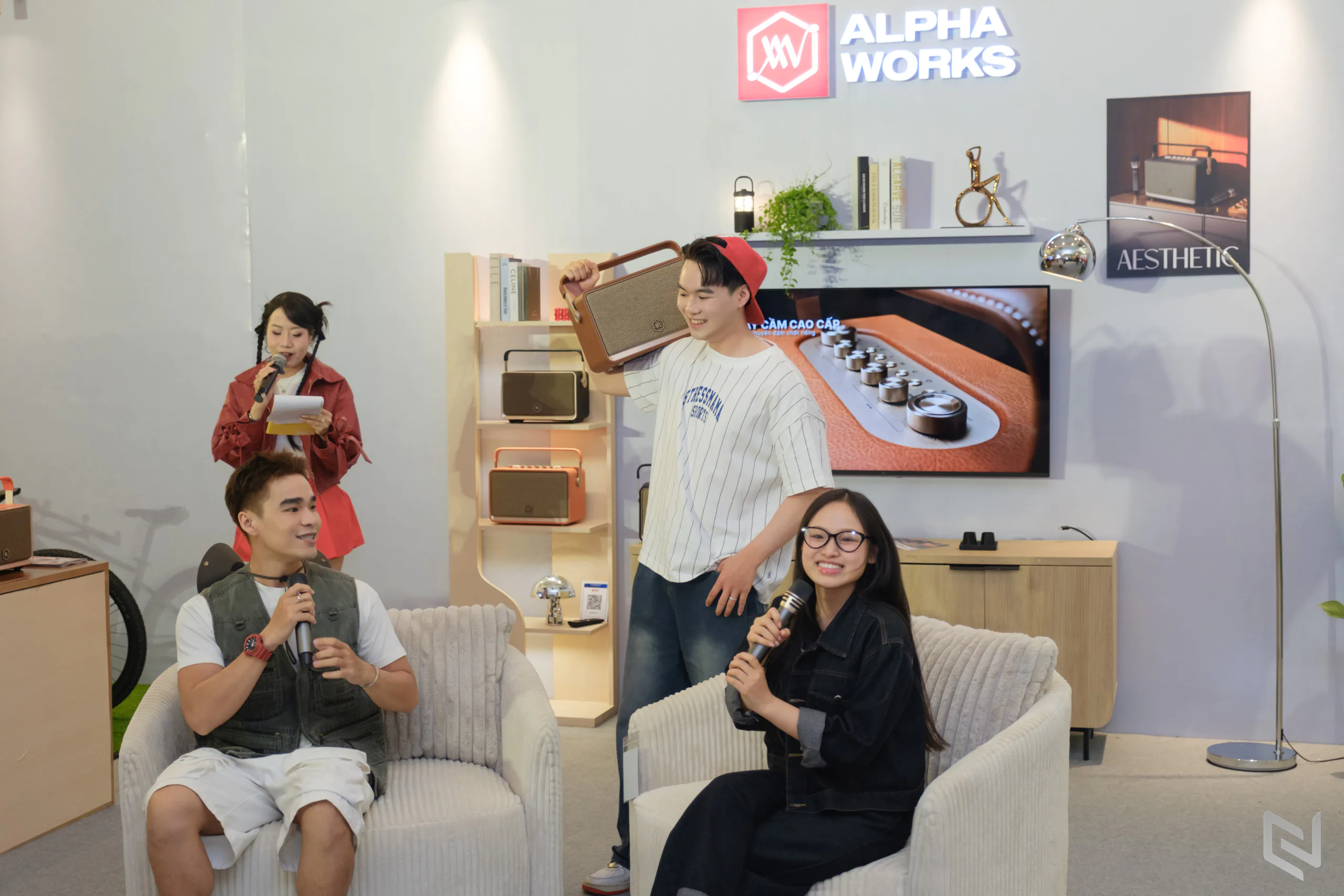 Alpha Works mang Tune In Mood Up đến P.H.E Show 2026 cùng loạt loa và tai nghe