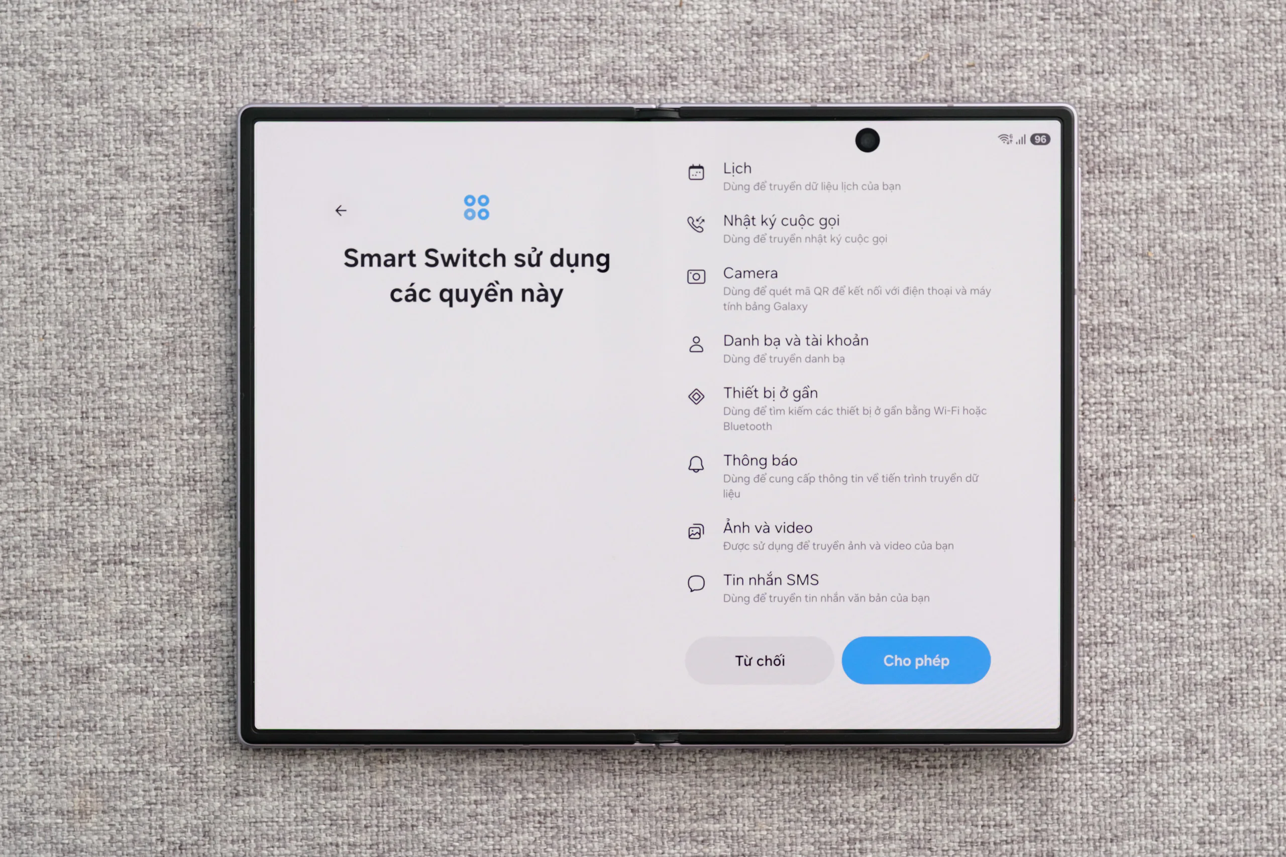 Tự tin lên đời Galaxy mới, chuyển dữ liệu đã có Smart Switch lo