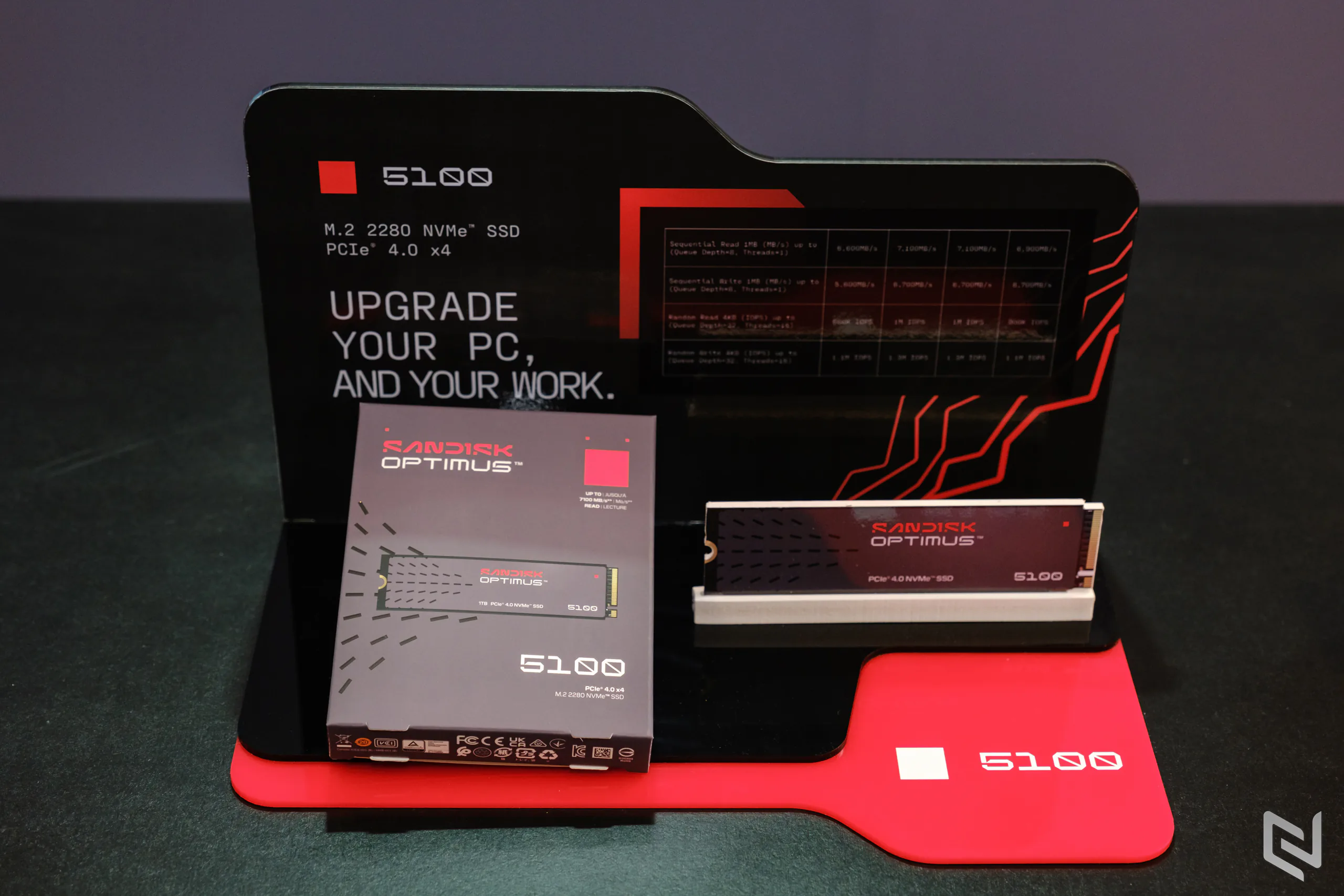 SANDISK Optimus ra mắt tại Việt Nam, phân cấp SSD cho sáng tạo, gaming và PC hiệu năng cao