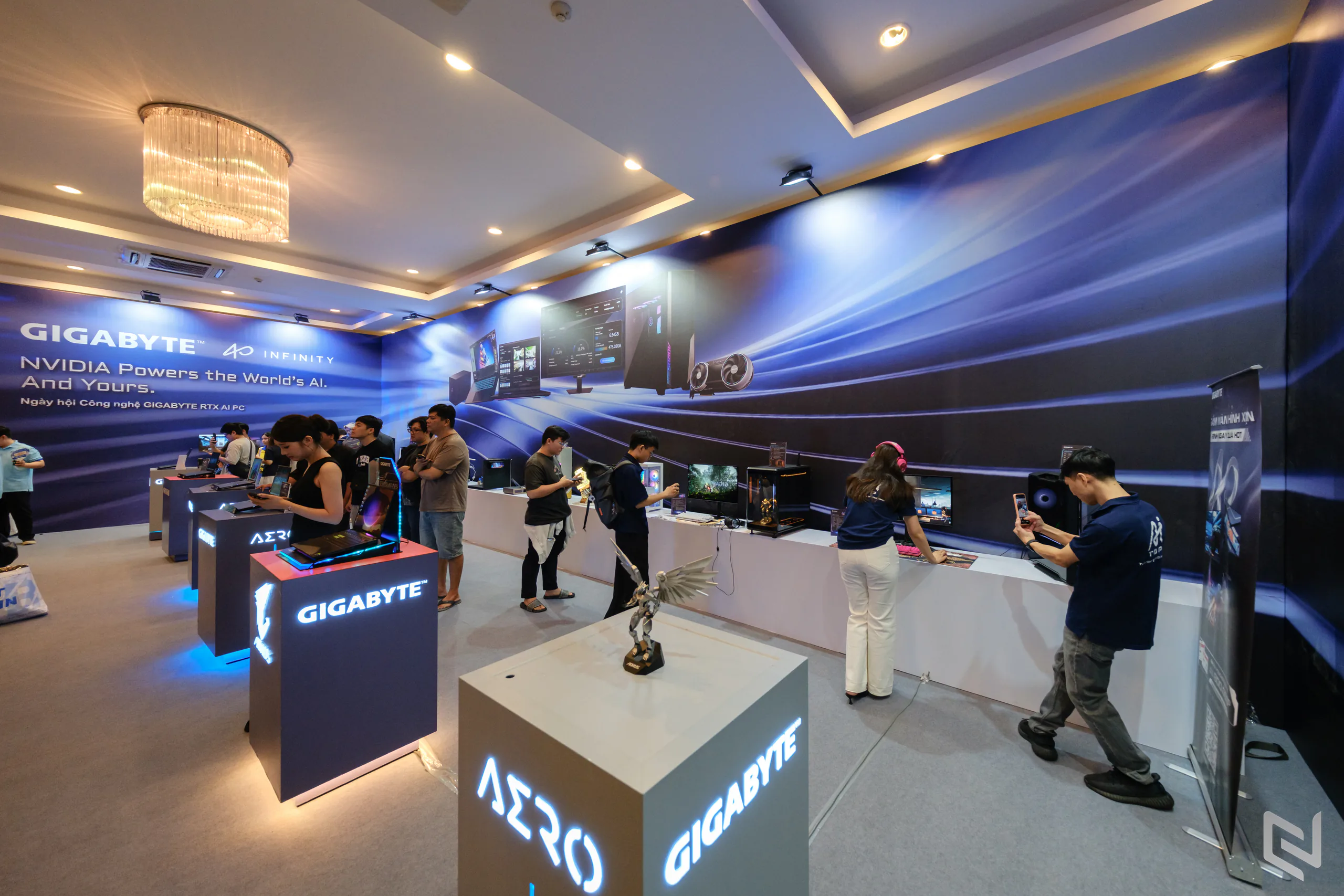 GIGABYTE RTX AI PC DAY 2026 khép lại với hơn 1,500 người tham dự