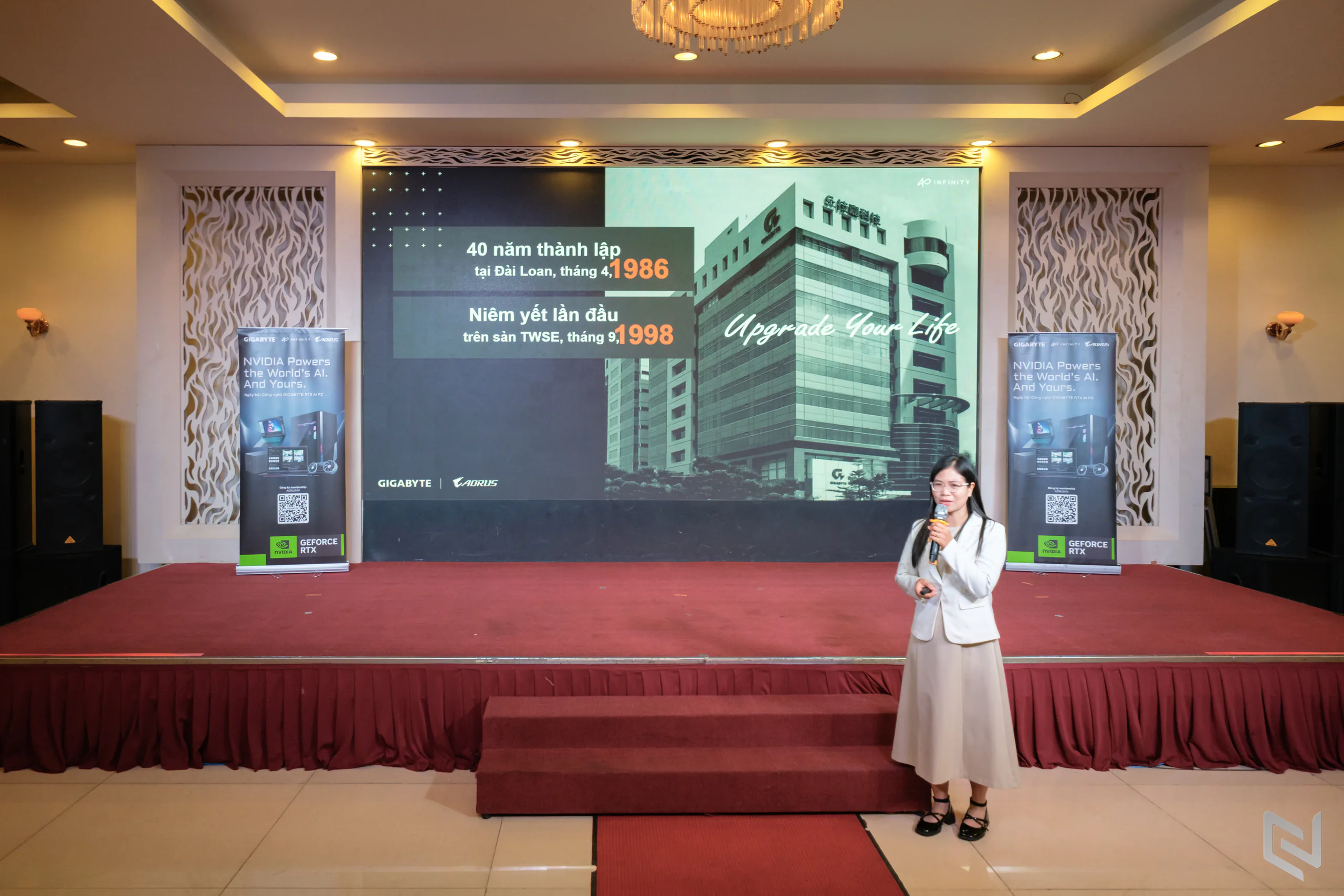 GIGABYTE RTX AI PC DAY 2026 khép lại với hơn 1,500 người tham dự