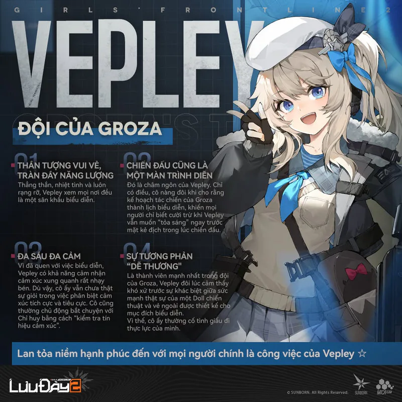 Girls' Frontline 2: Lưu Đày mở cửa tại Việt Nam với lối chơi chiến thuật 3D theo lượt