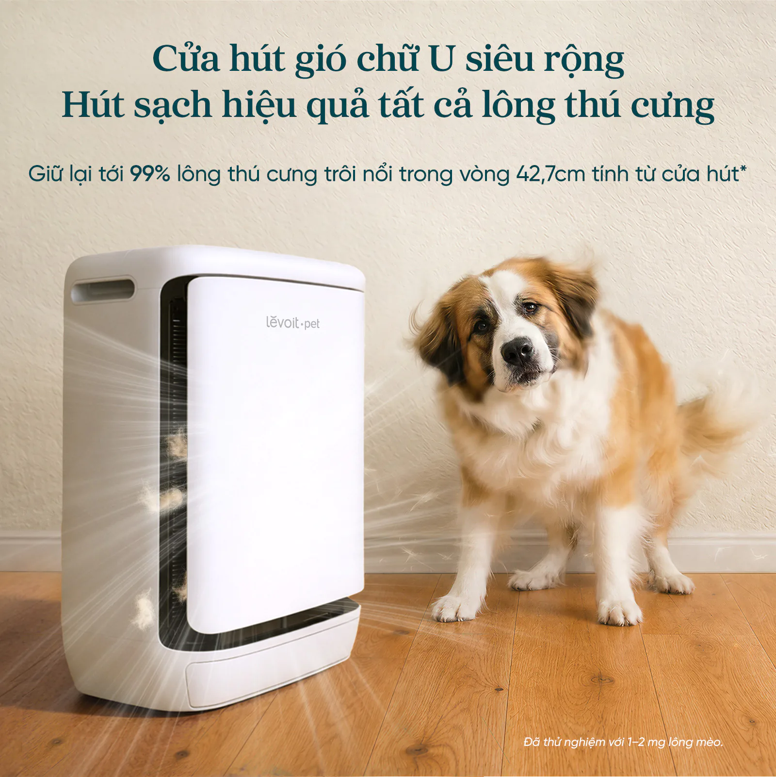 Levoit ra mắt Máy lọc không khí Vital Pet Pro dành cho không gian sống có thú cưng