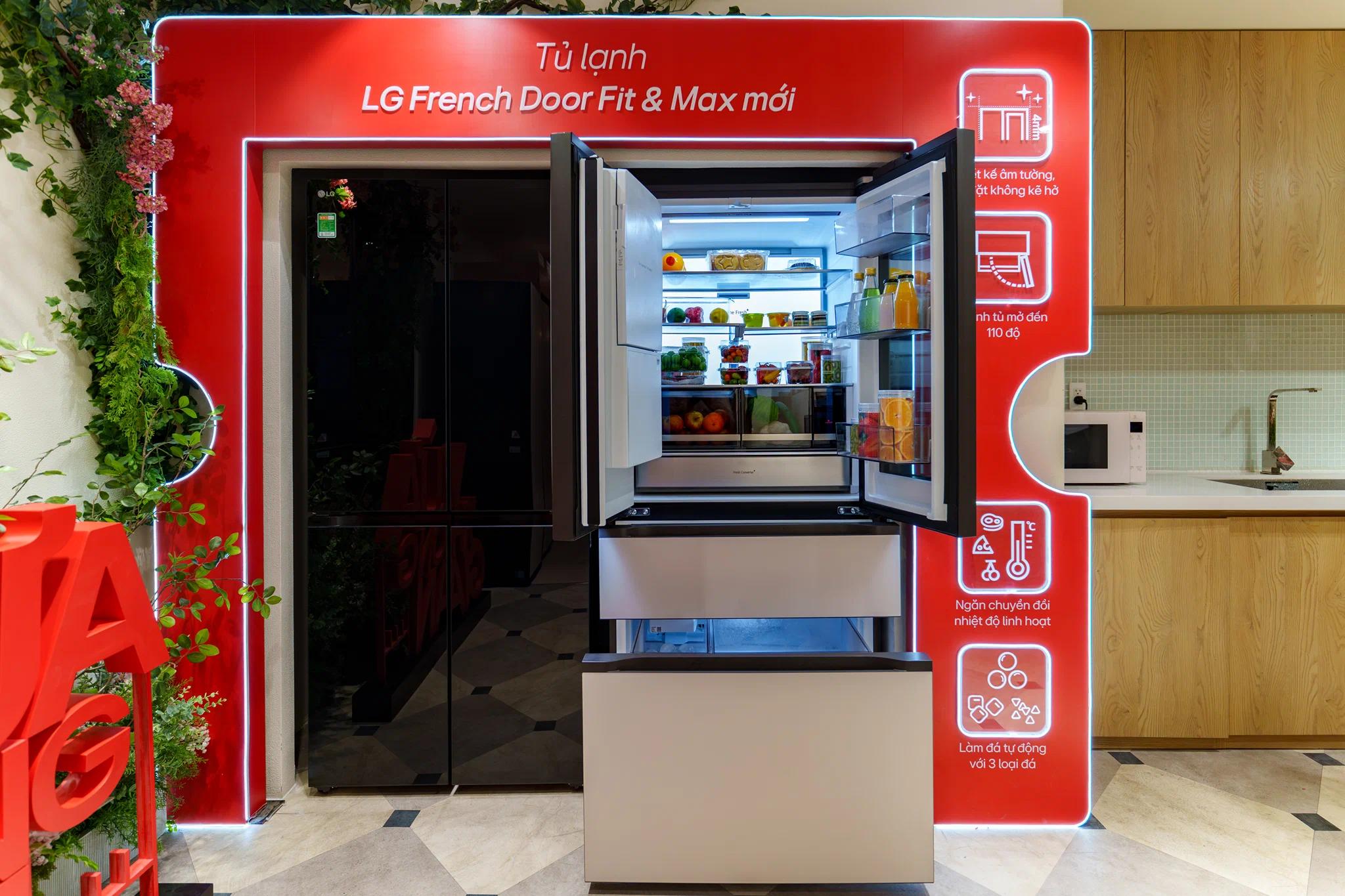 LG đưa French Door Fit & Max vào hành trình trải nghiệm đa giác quan tại TP.HCM