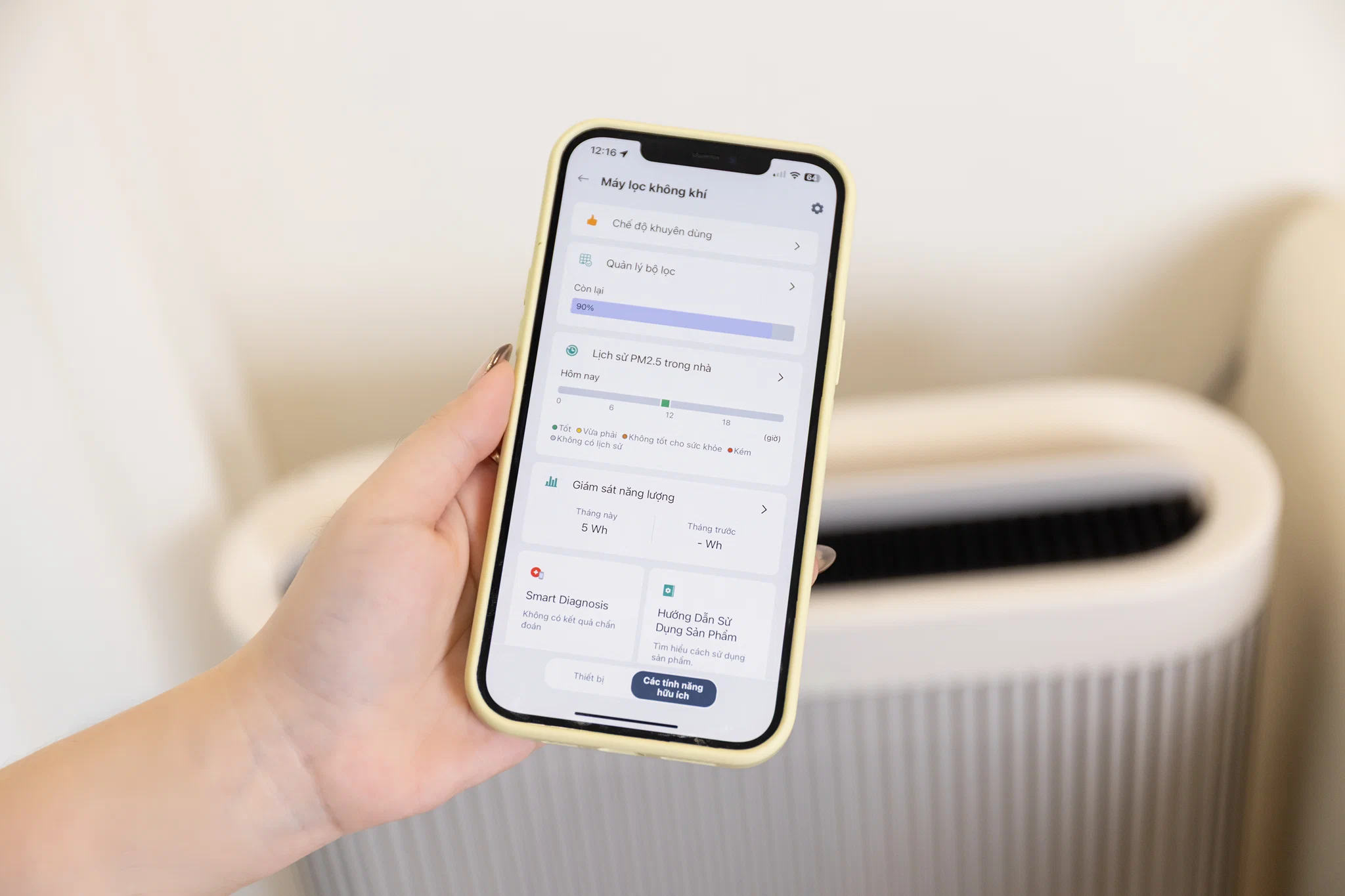 LG ra mắt PuriCare WallFit tại Việt Nam - Máy lọc không khí với thiết kế mỏng sát tường và AI Mode