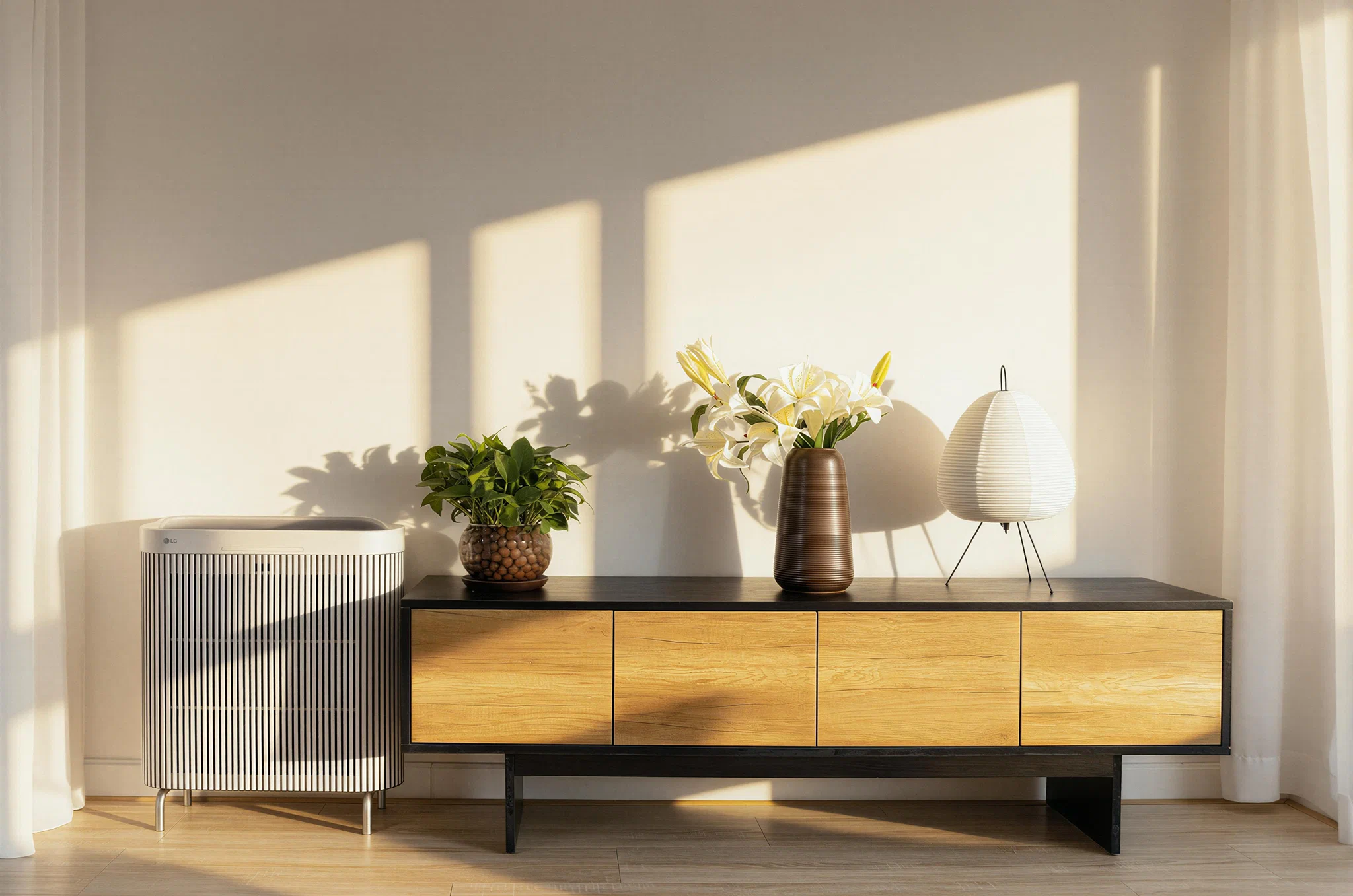 LG ra mắt PuriCare WallFit tại Việt Nam - Máy lọc không khí với thiết kế mỏng sát tường và AI Mode