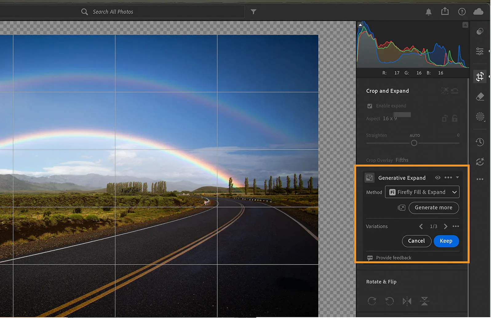 Adobe cải thiện mạnh Masking trên Lightroom, thêm Generative Expand và AI Denoise